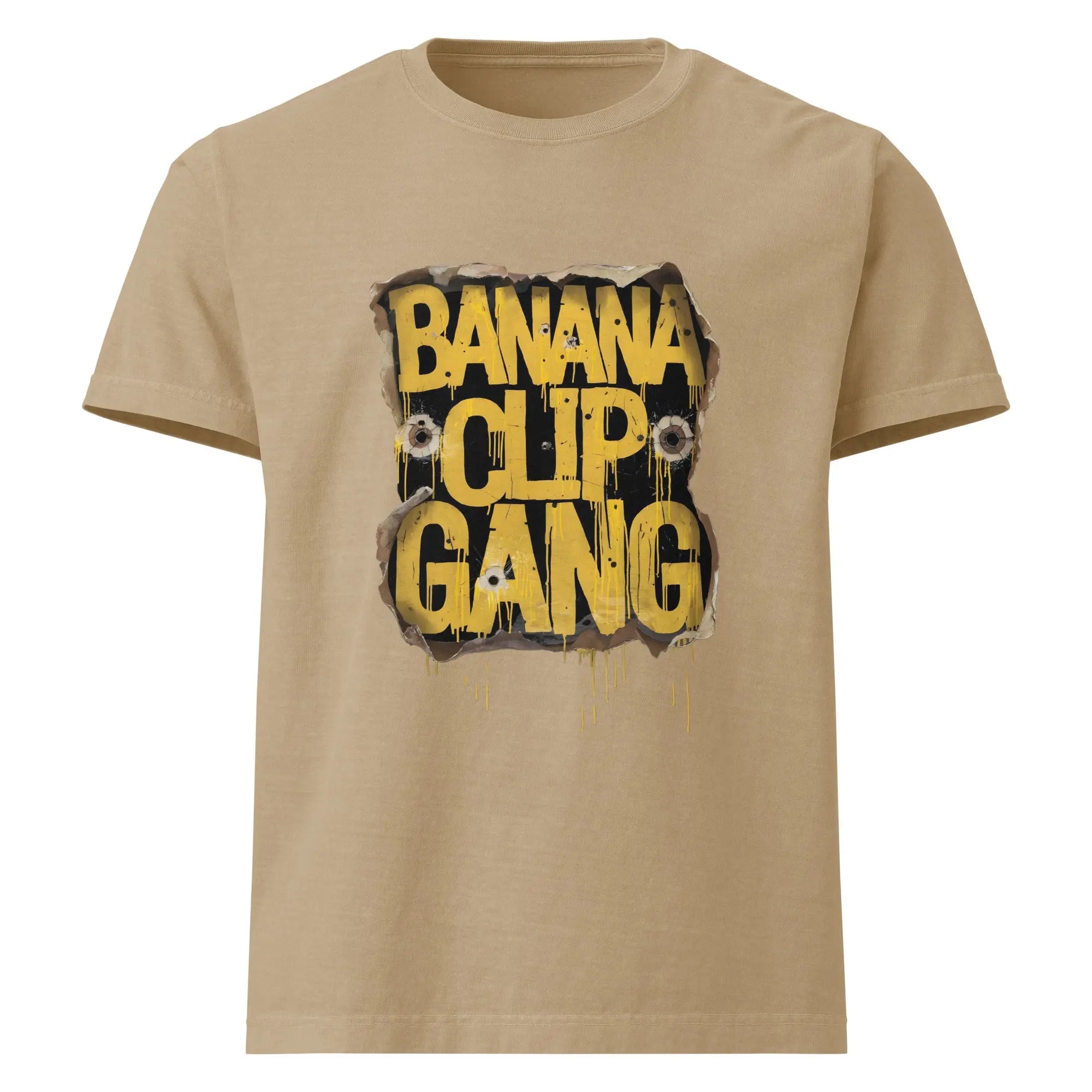 "Banana Clip Gang" Oversized T-Shirt | Premium Urban Streetwear Graphic Tee - Hustler Dior
