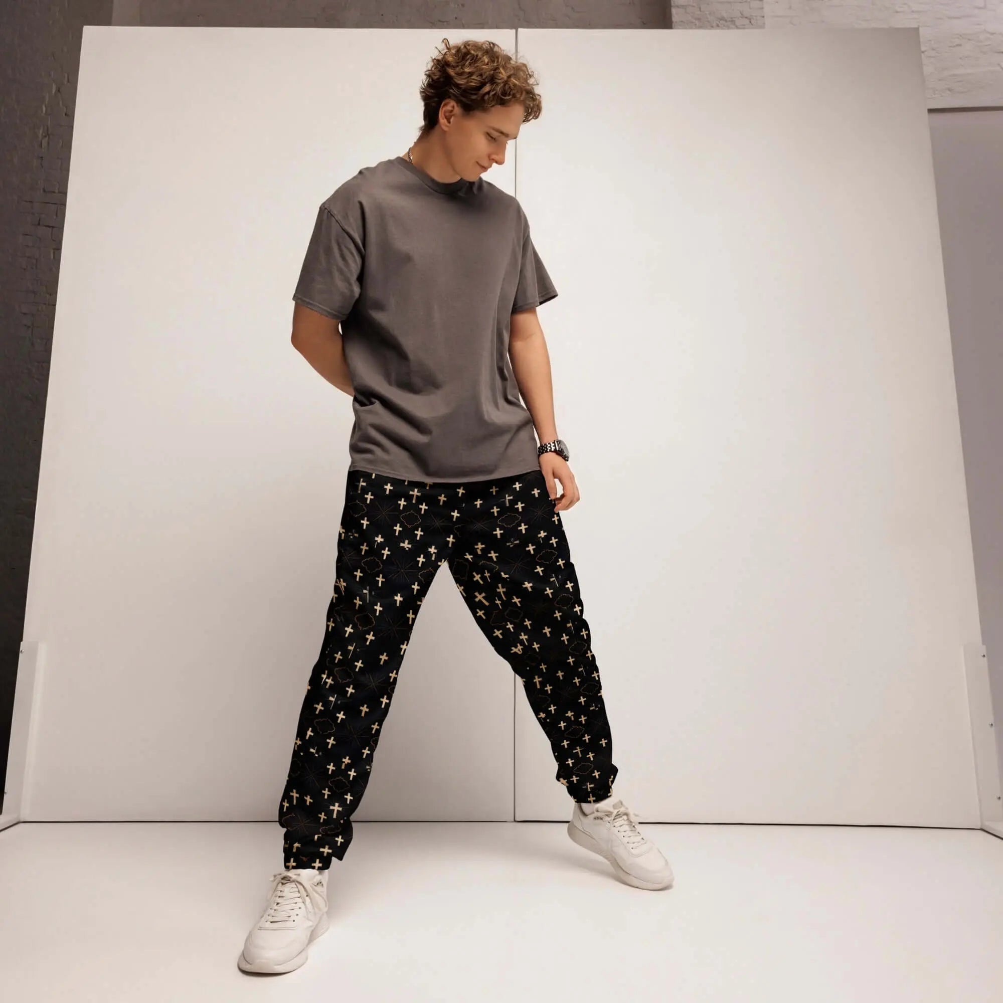 Crossed Up Unisex track pants.