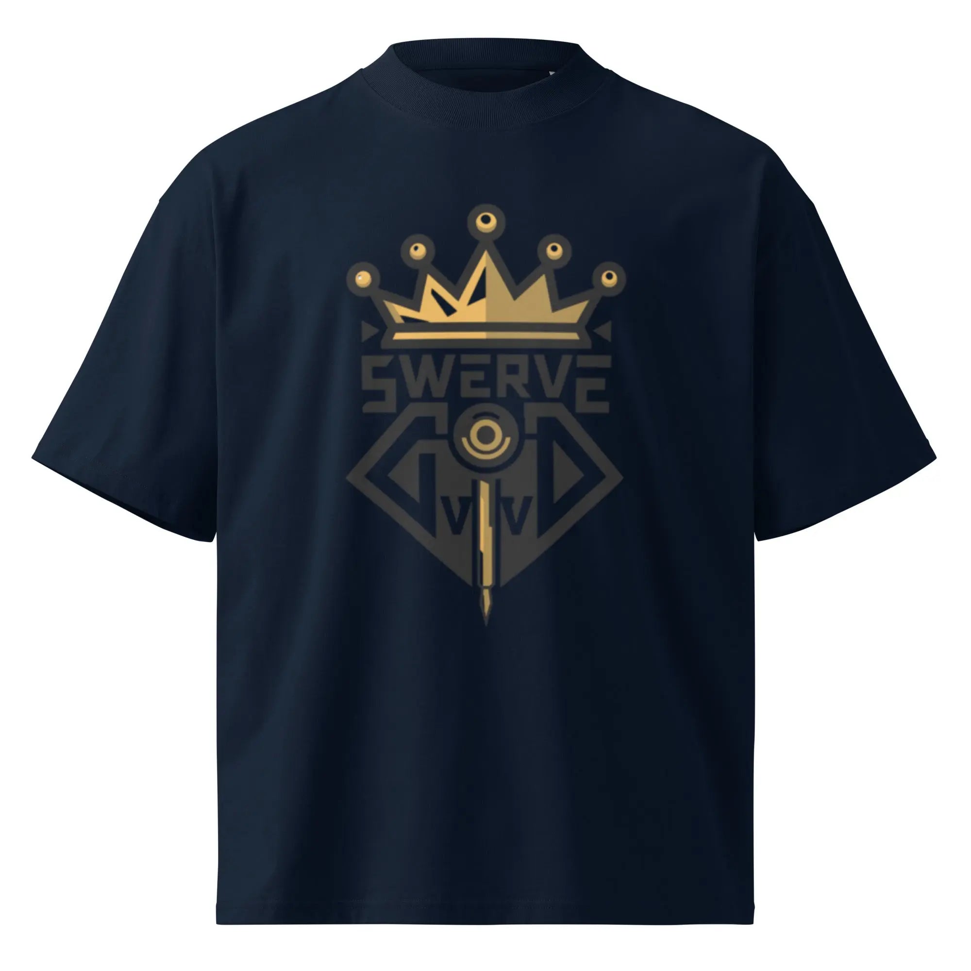 Crown & Cipher Tee (Sandstone) - Hustler Dior