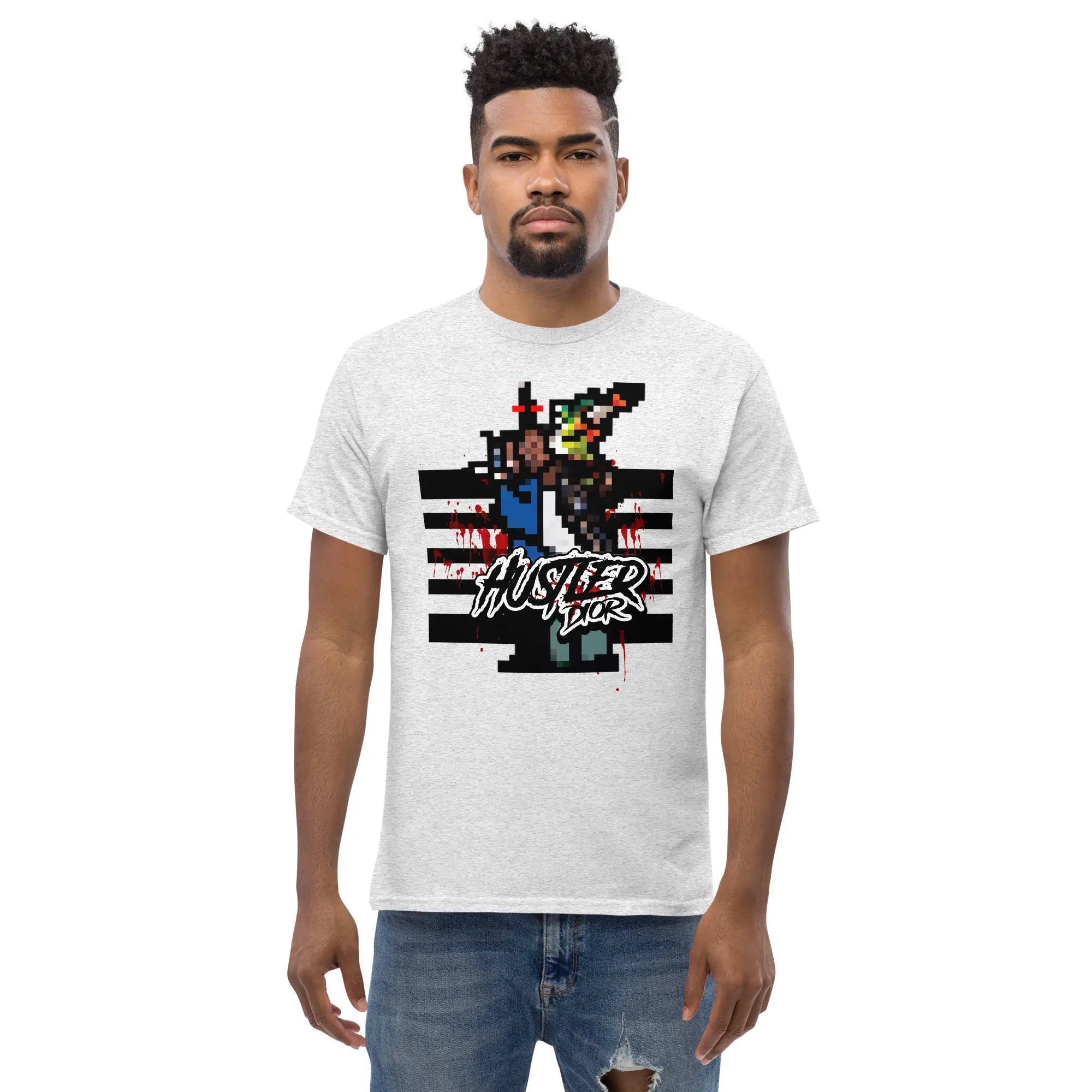 Don't B A Menace Tees heavyweight tee - Hustler Dior