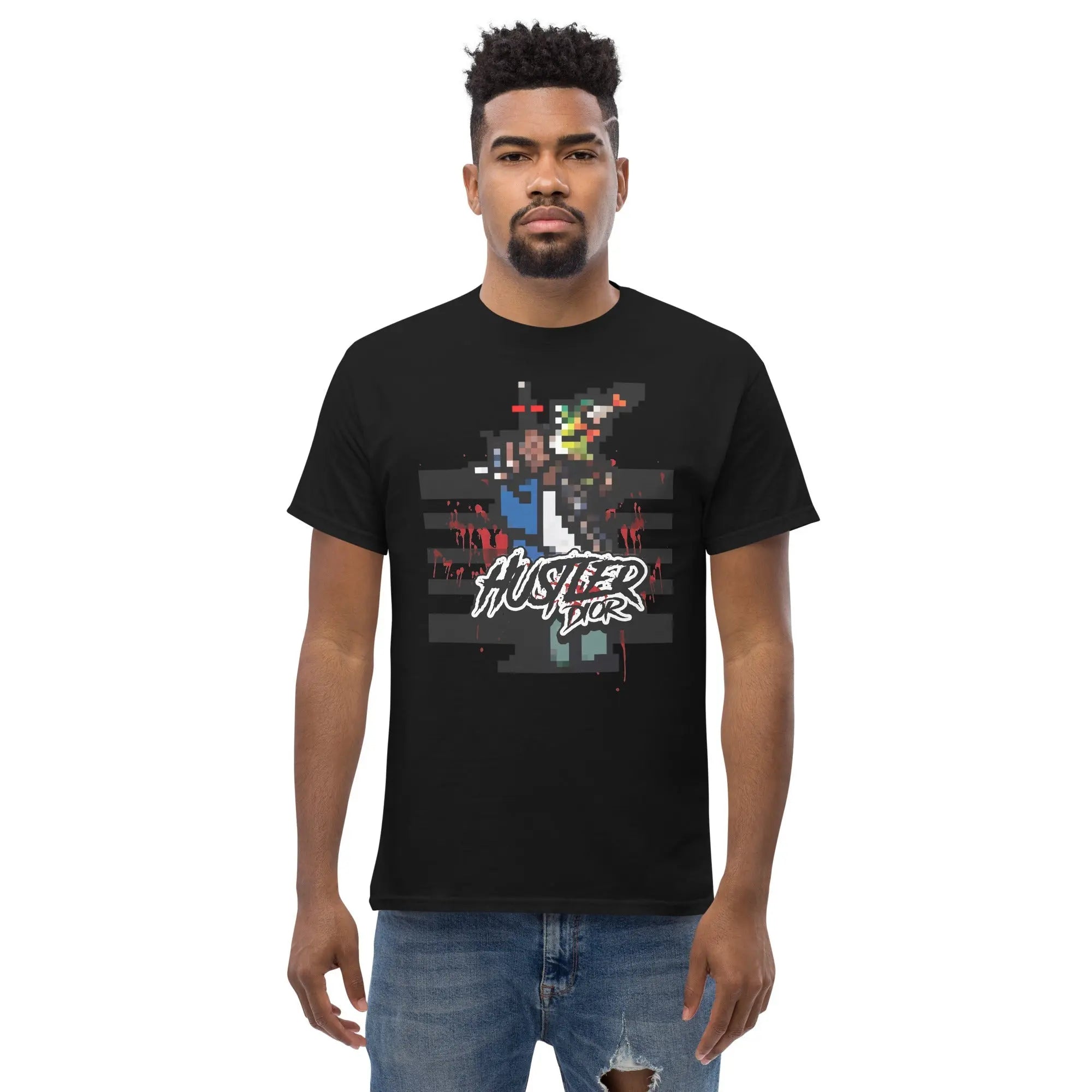 Don't B A Menace Tees heavyweight tee - Hustler Dior