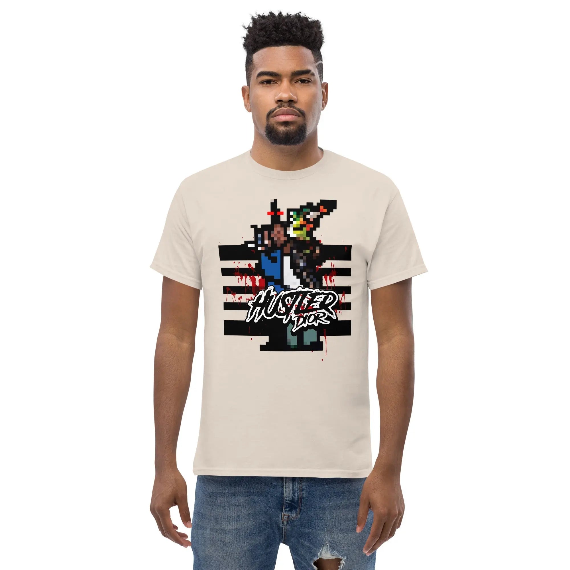 Don't B A Menace Tees heavyweight tee - Hustler Dior