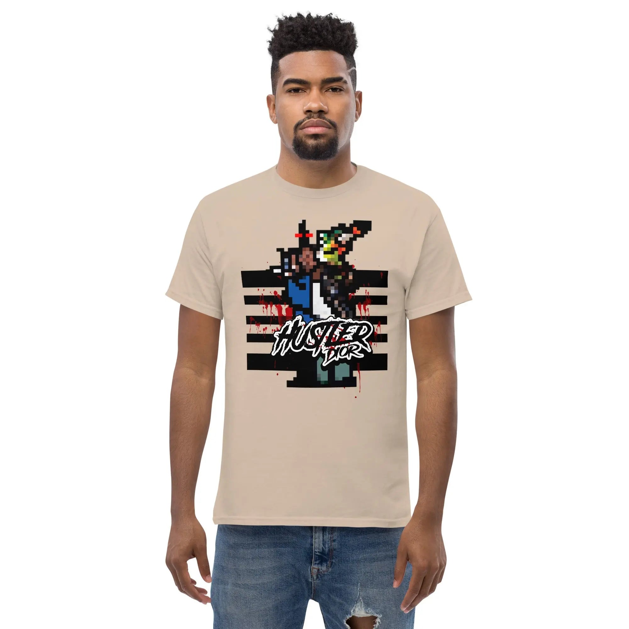 Don't B A Menace Tees heavyweight tee - Hustler Dior