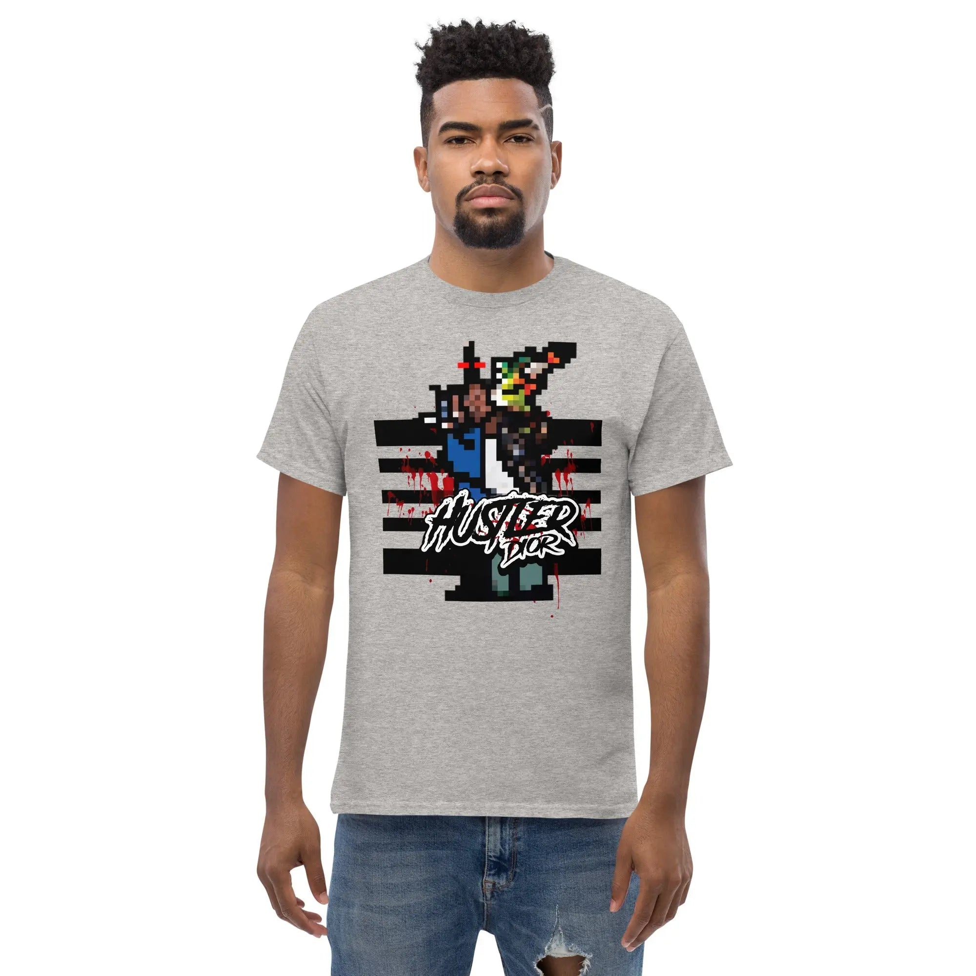 Don't B A Menace Tees heavyweight tee - Hustler Dior