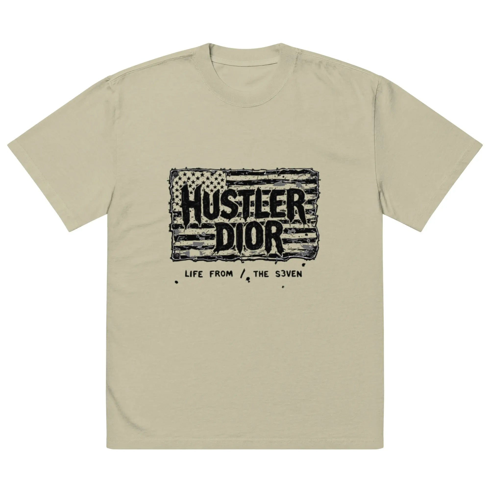 Hustler Dior Oversized Flag Tee.