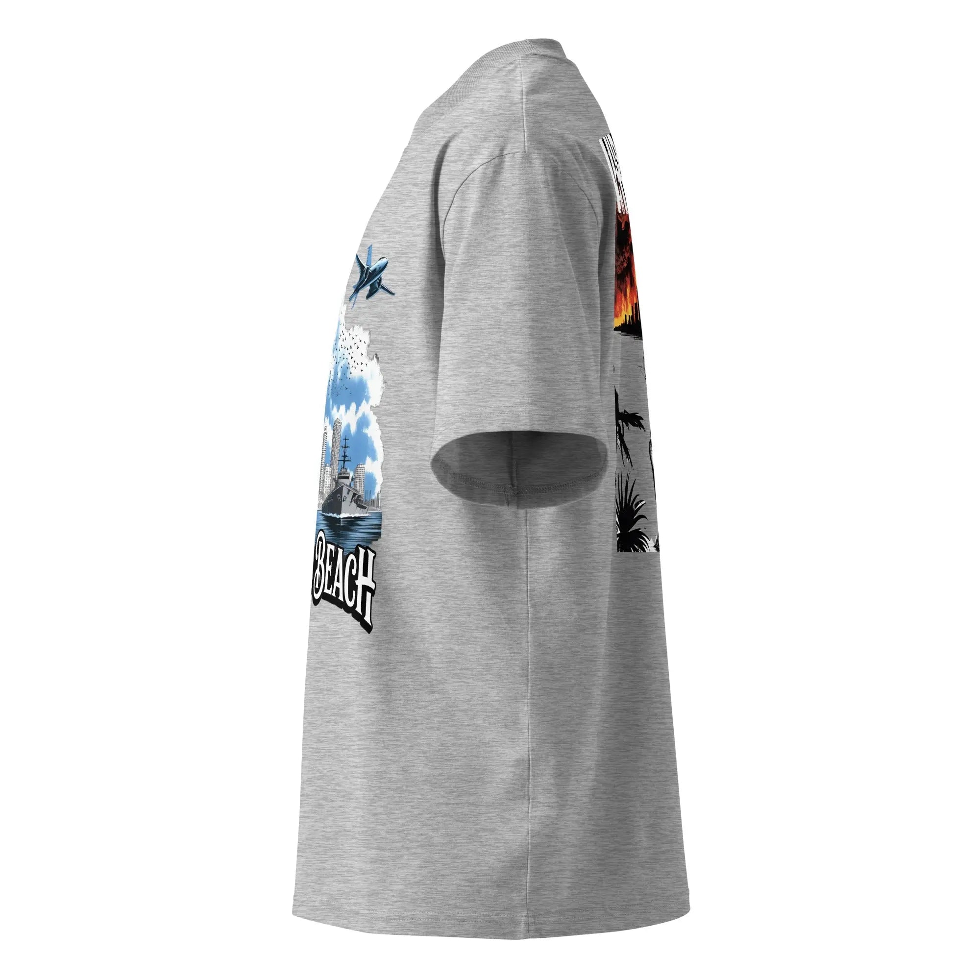 Hustler Dior: “Virginia Legends” — Oversized TeeUnisex organic oversized high neck t-shirt.