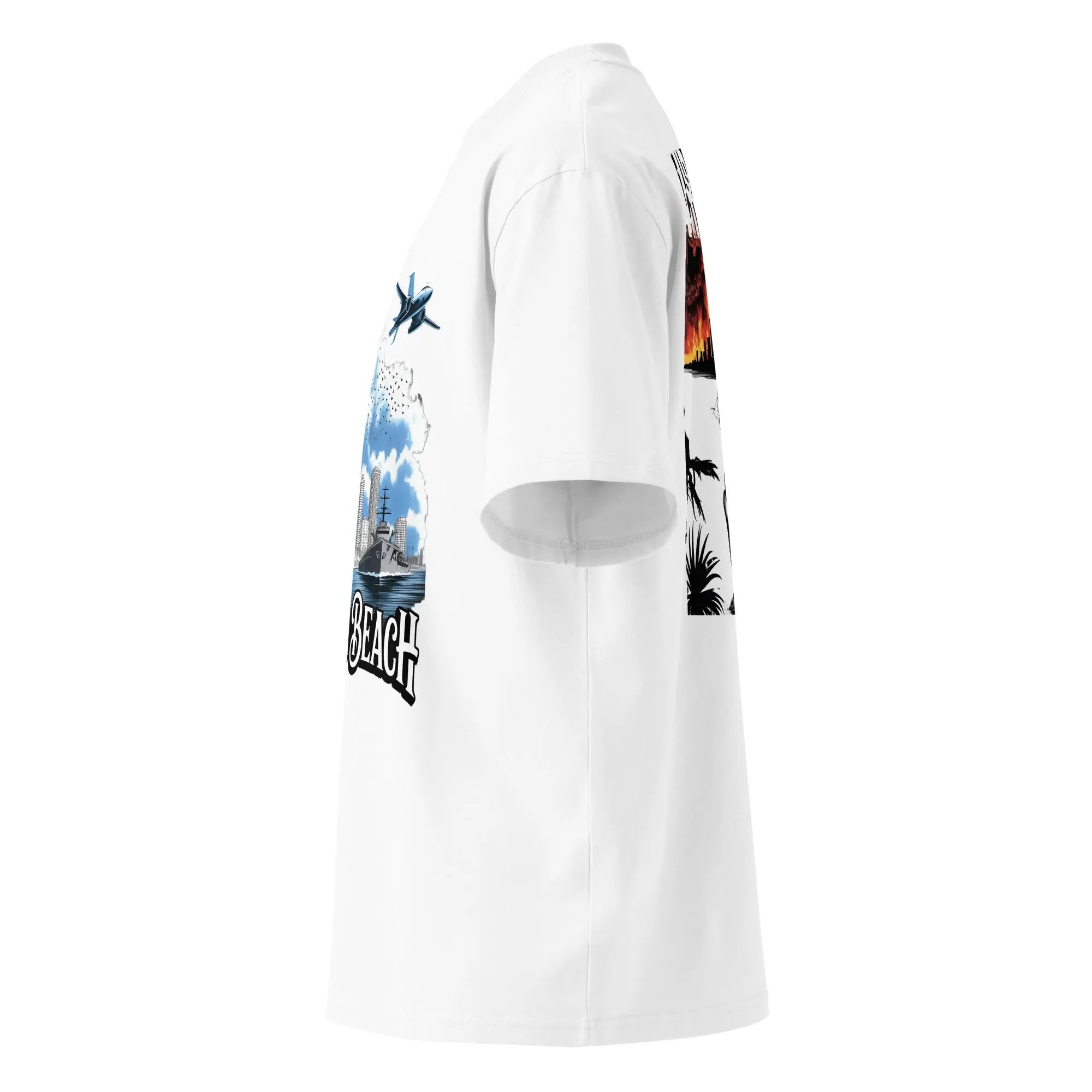 Hustler Dior: “Virginia Legends” — Oversized TeeUnisex organic oversized high neck t-shirt.