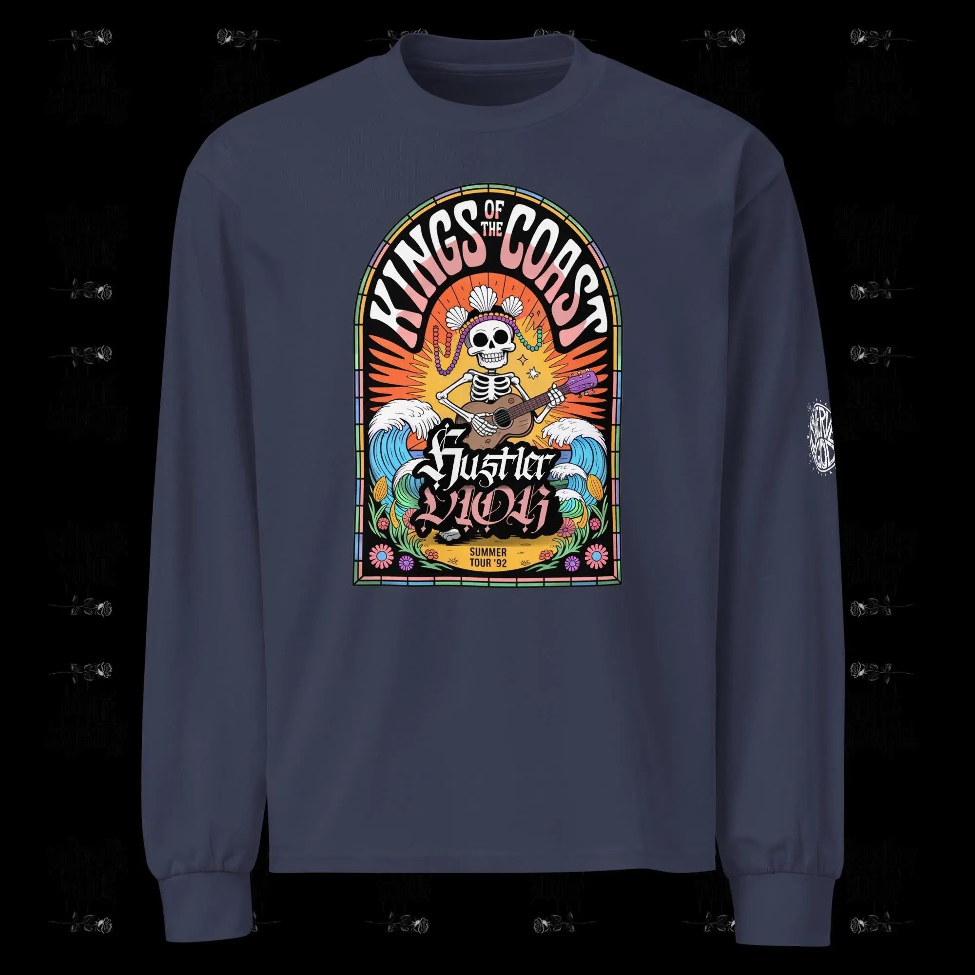 Kings of The Coast  Longsleeve heavyweight long sleeve shirt.