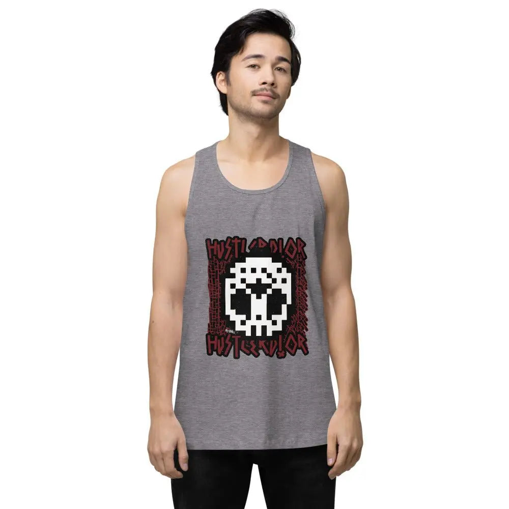 Men’s Skull premium tank top.
