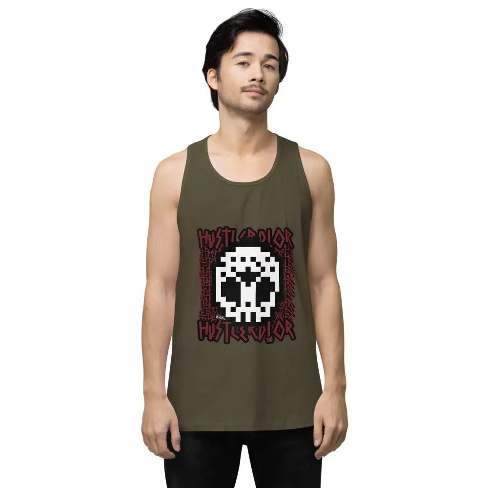Men’s Skull premium tank top.