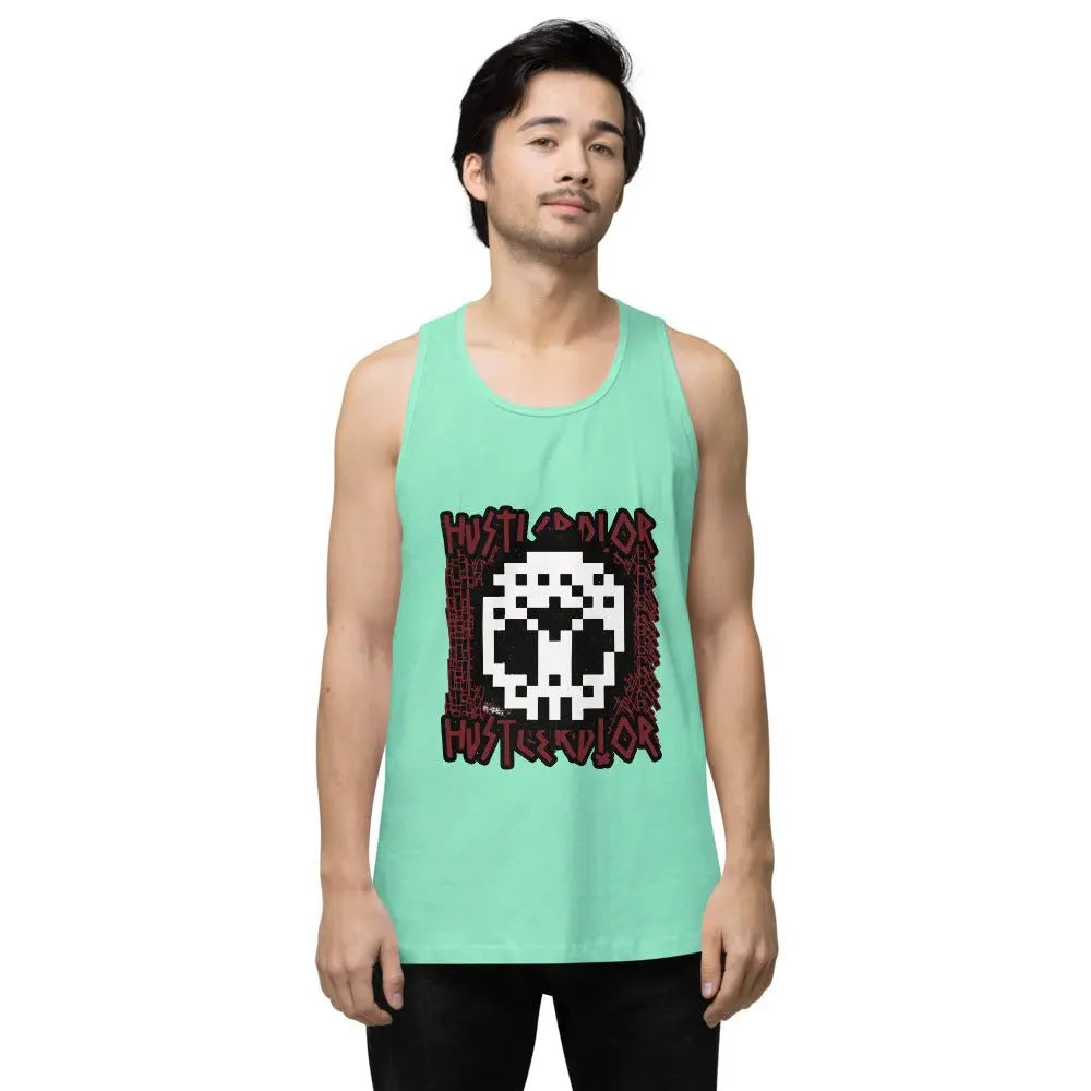 Men’s Skull premium tank top.
