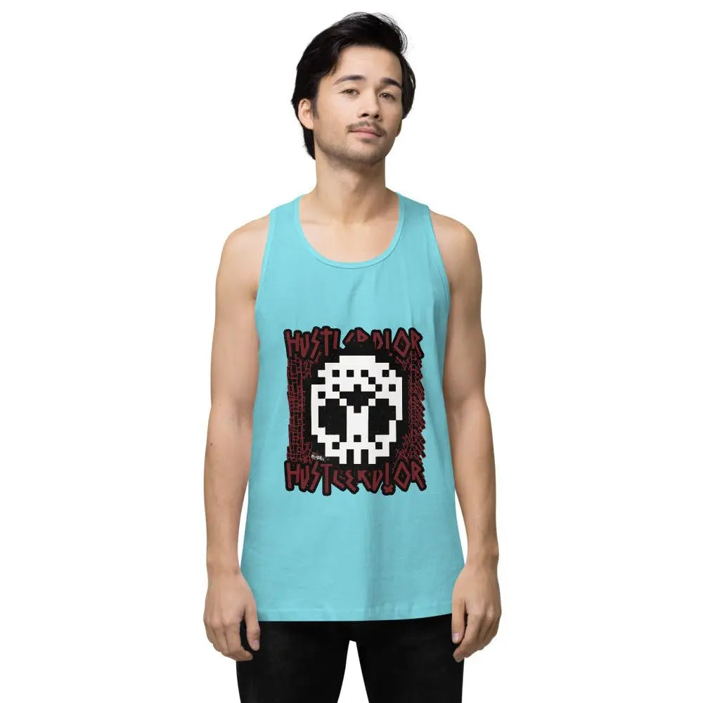 Men’s Skull premium tank top.