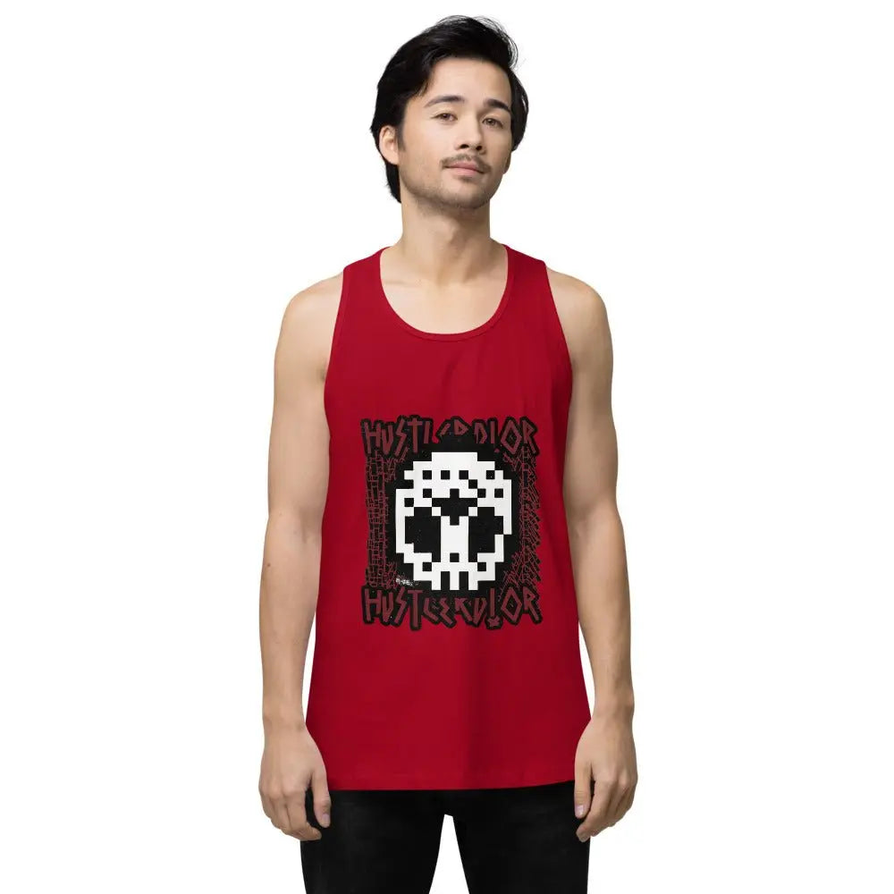 Men’s Skull premium tank top.