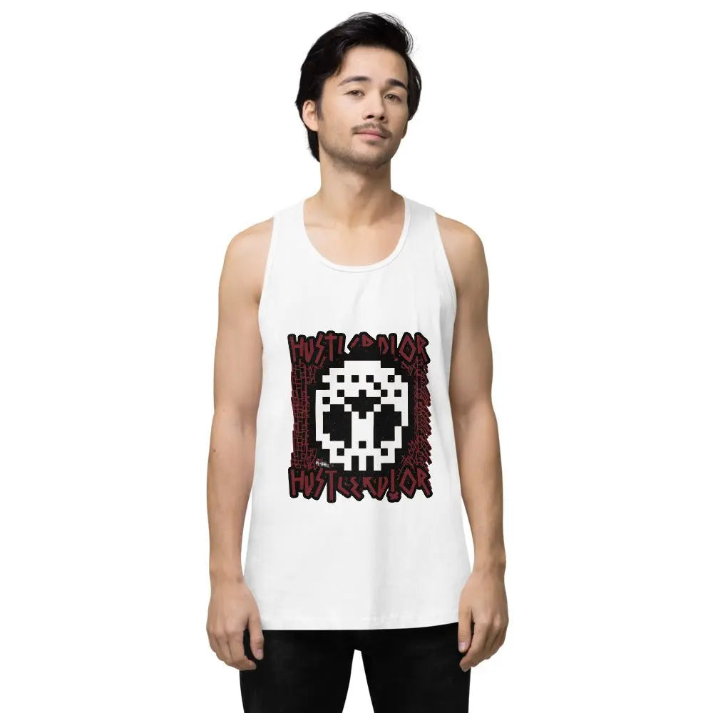 Men’s Skull premium tank top.