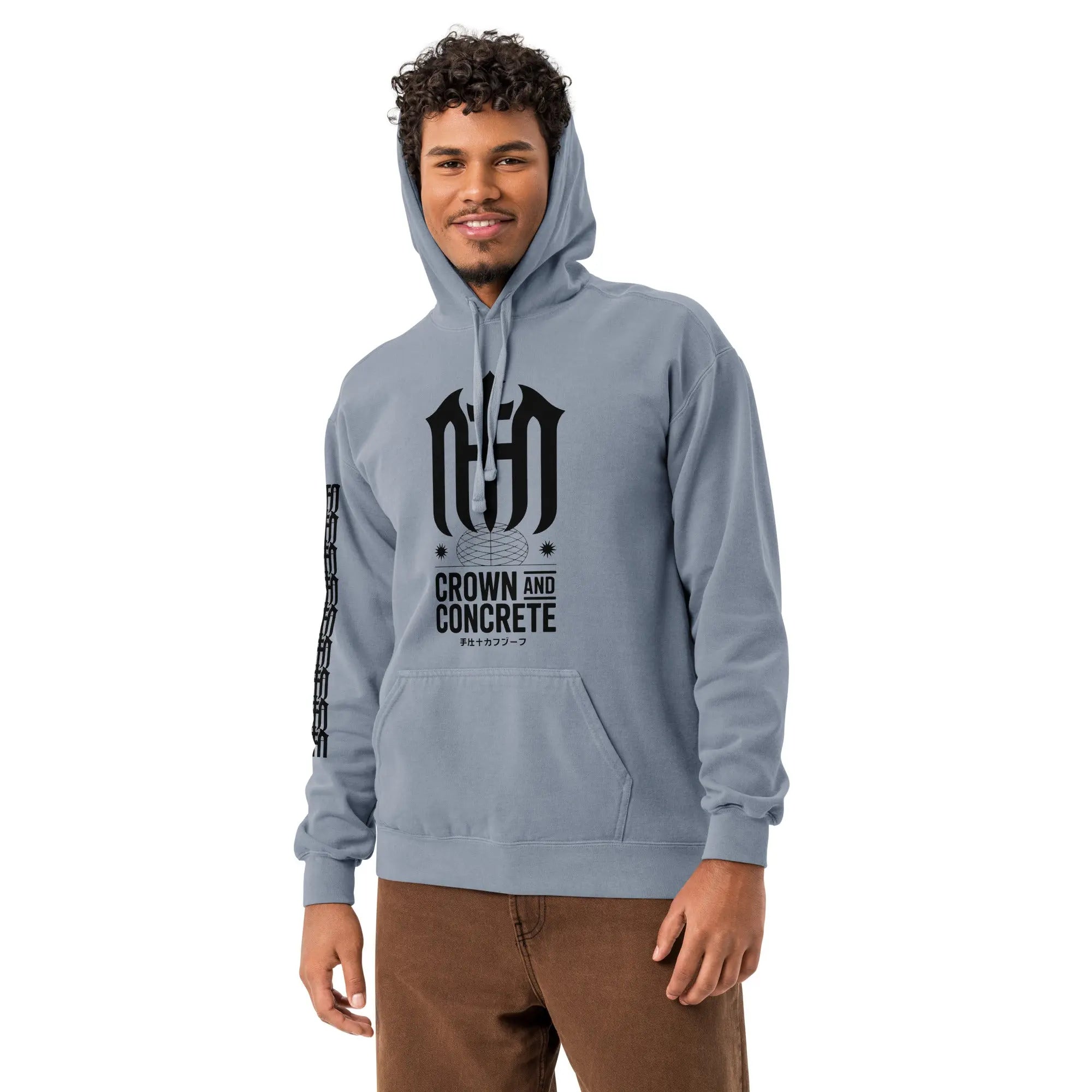 Monster From Within Unisex garment - dyed hoodie - Hustler Dior