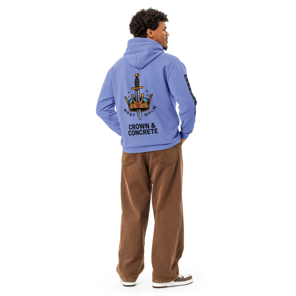 Monster From Within Unisex garment - dyed hoodie - Hustler Dior