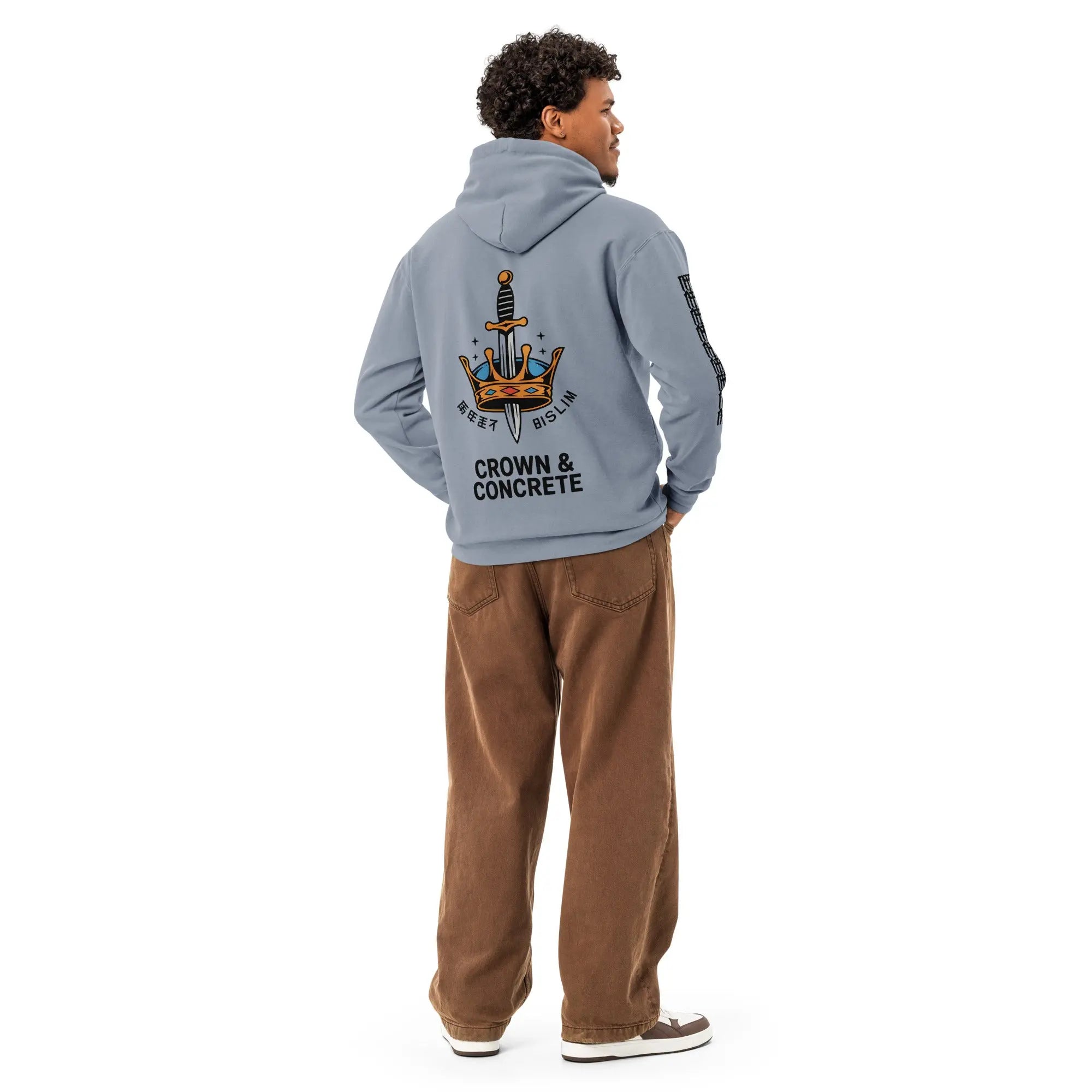 Monster From Within Unisex garment - dyed hoodie - Hustler Dior