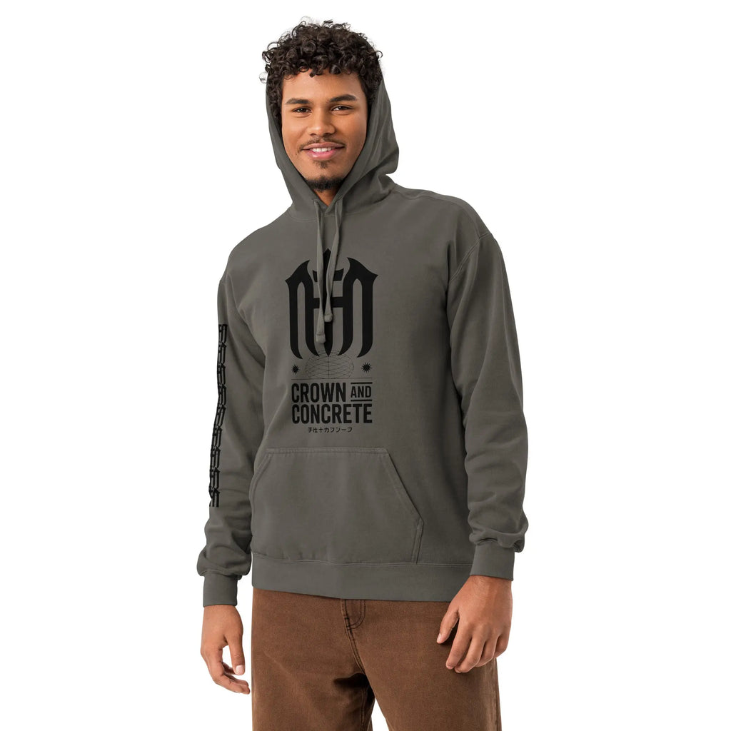 Monster From Within Unisex garment - dyed hoodie - Hustler Dior