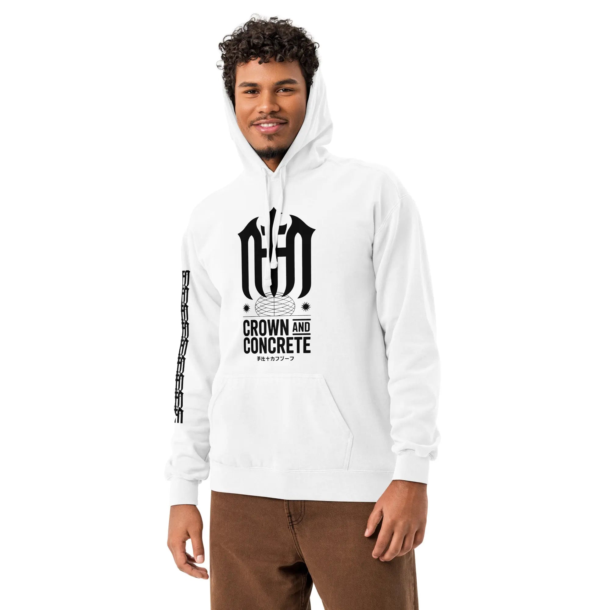 Monster From Within Unisex garment - dyed hoodie - Hustler Dior