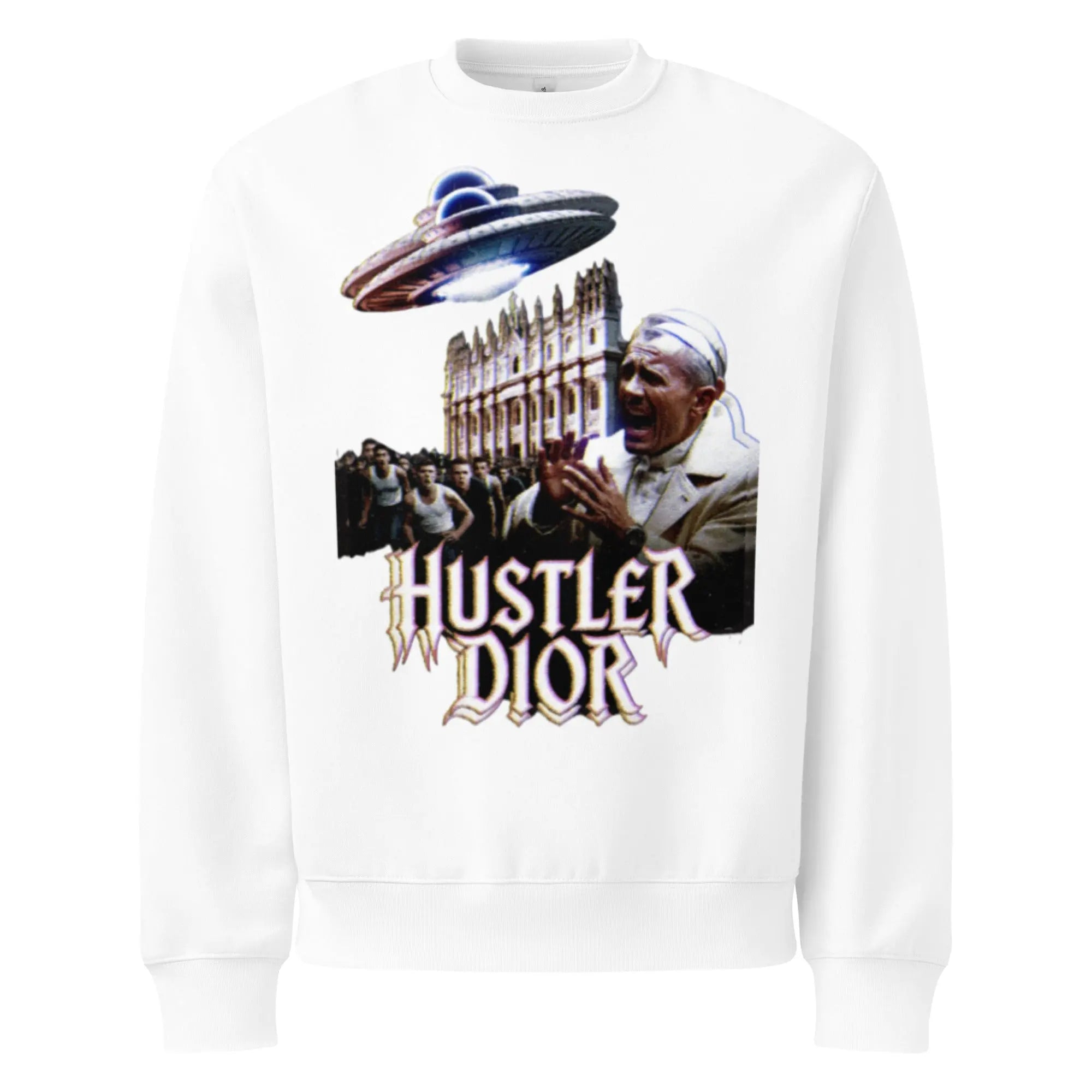 Oversized heavyweight sweatshirt - Hustler Dior