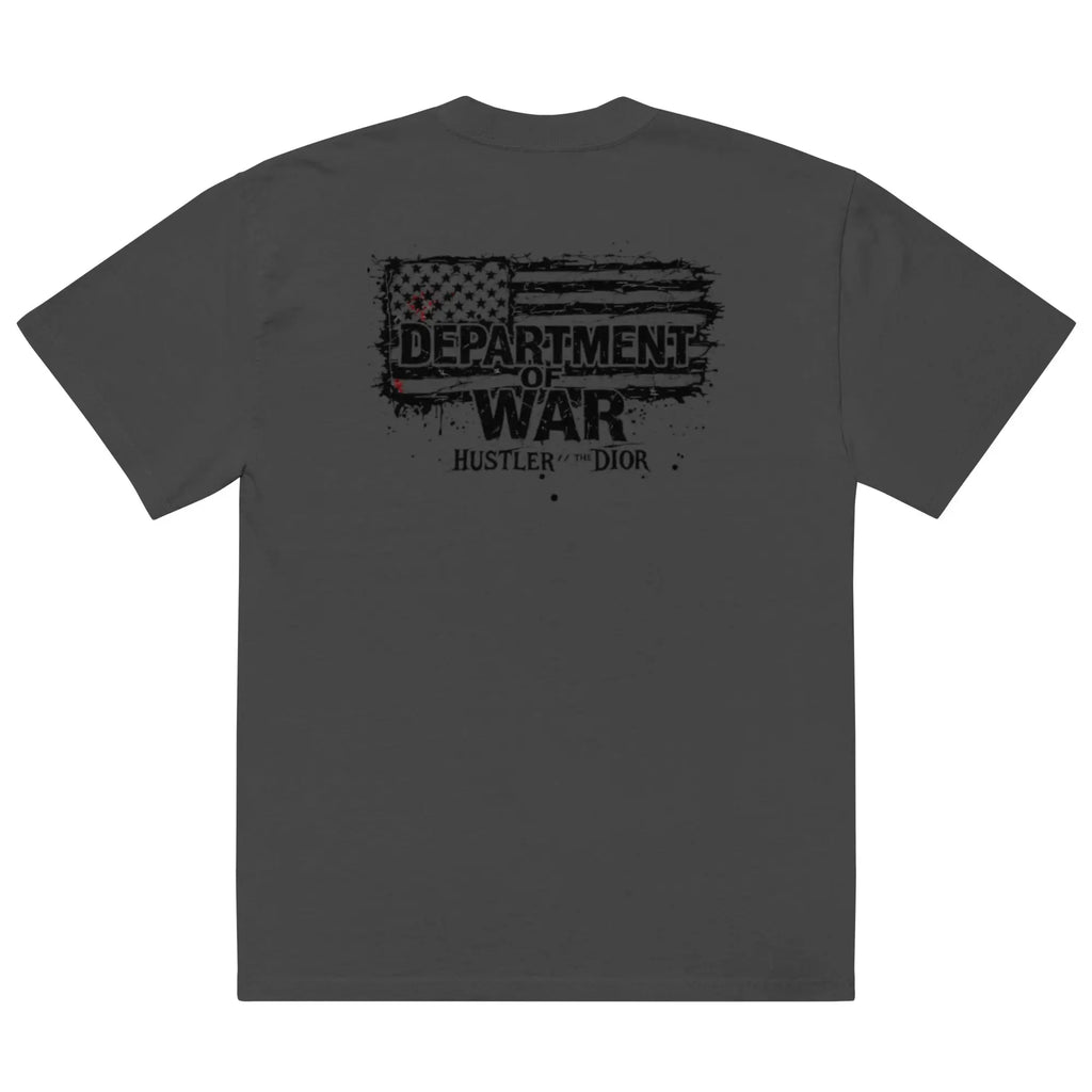 POW from the DOW Oversized faded t-shirt.