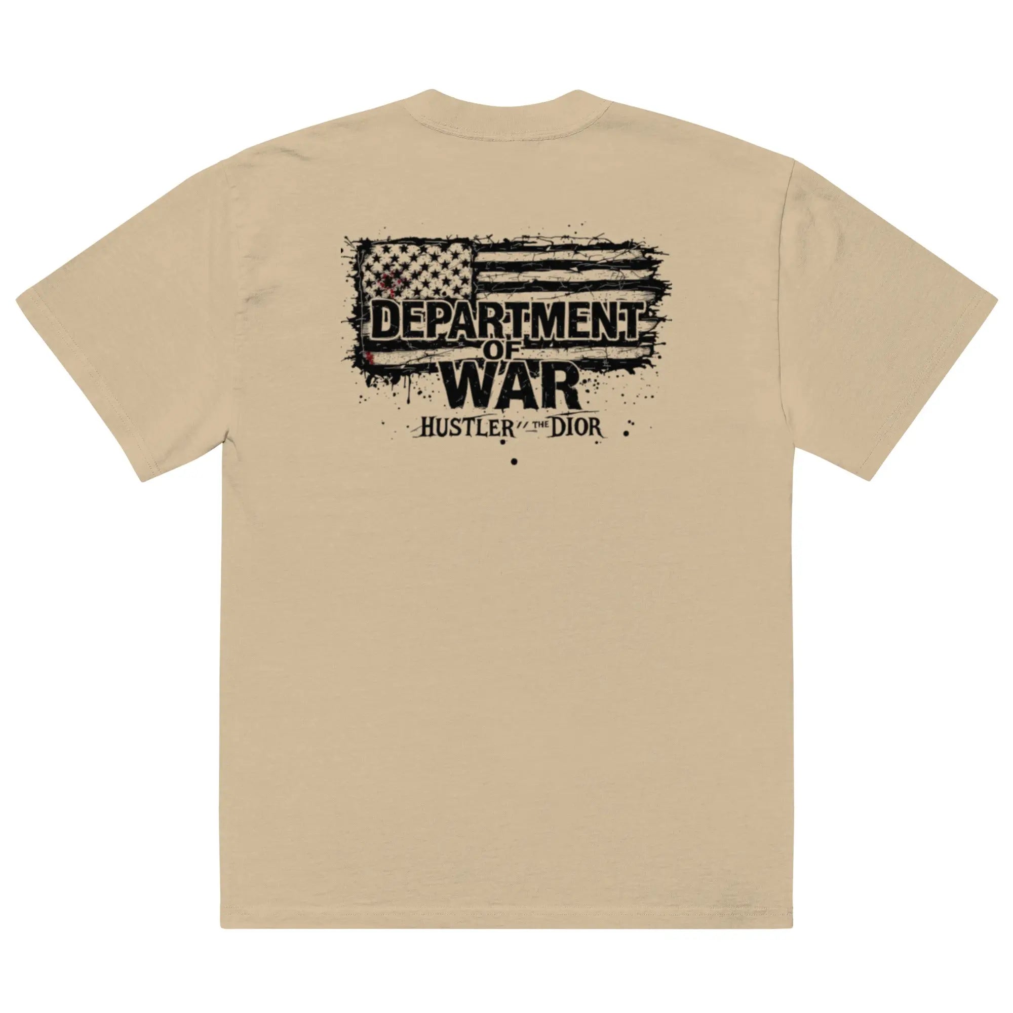 POW from the DOW Oversized faded t-shirt.