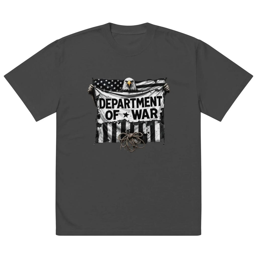 POW from the DOW Oversized faded t-shirt.