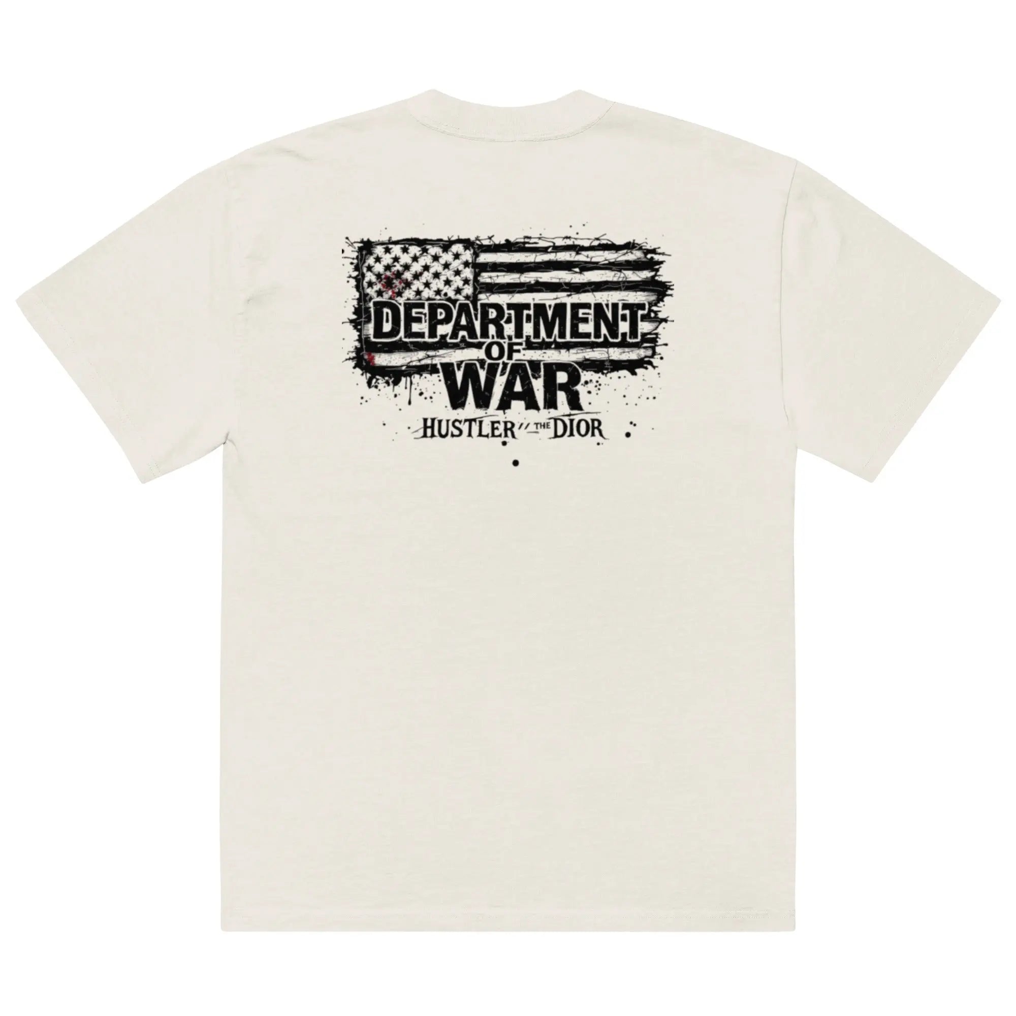 POW from the DOW Oversized faded t-shirt.