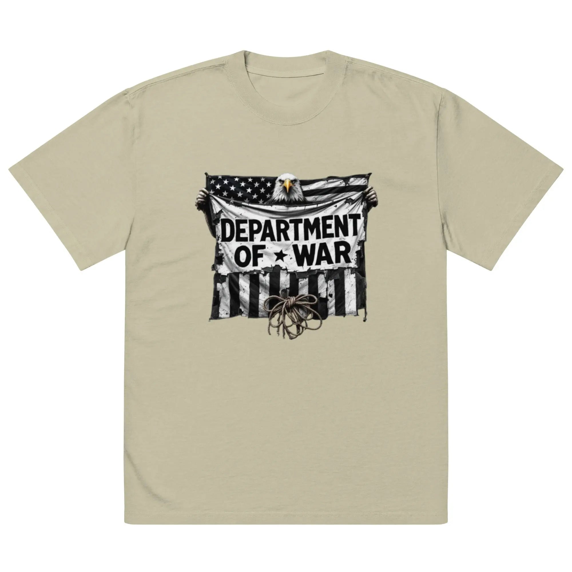 POW from the DOW Oversized faded t-shirt.