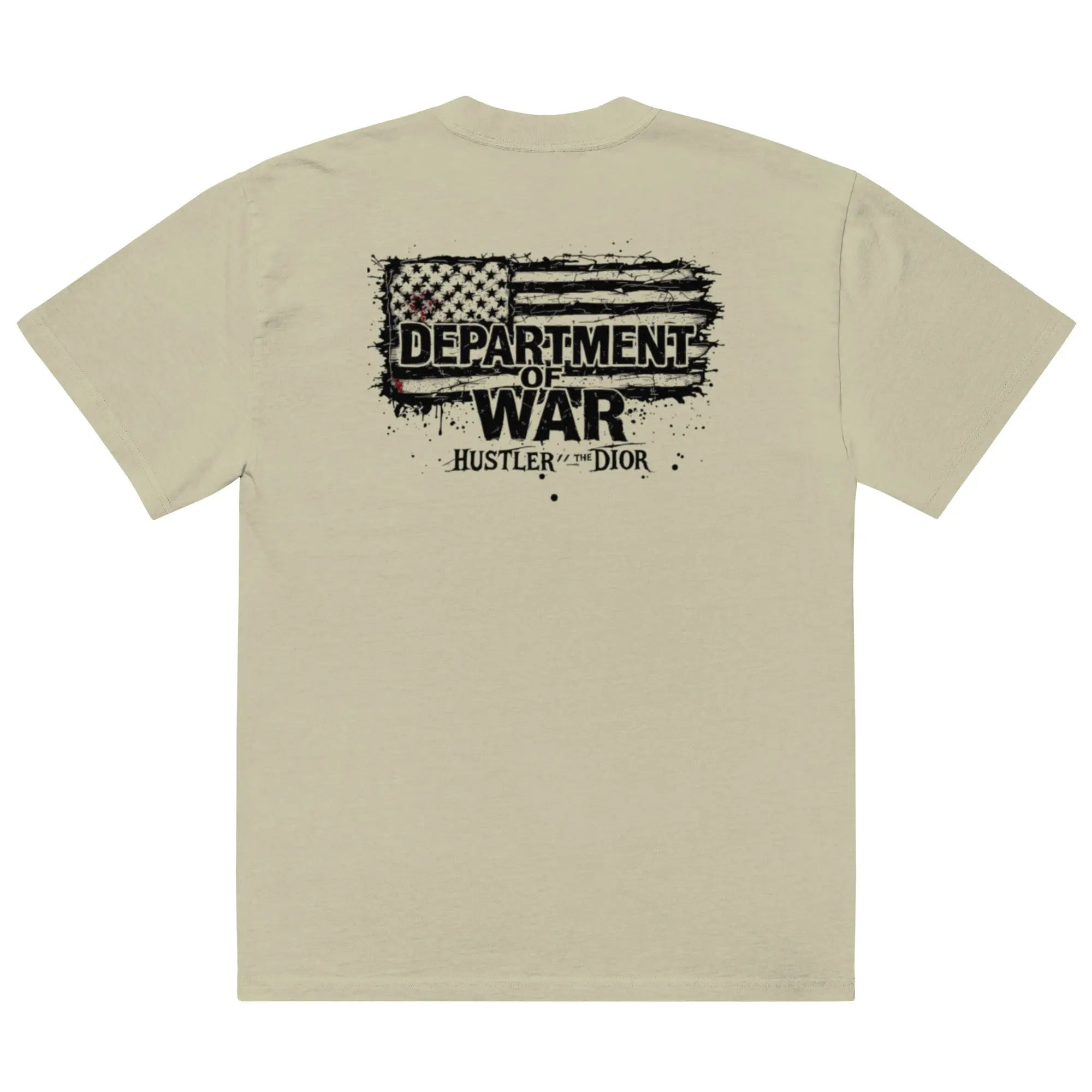 POW from the DOW Oversized faded t-shirt.