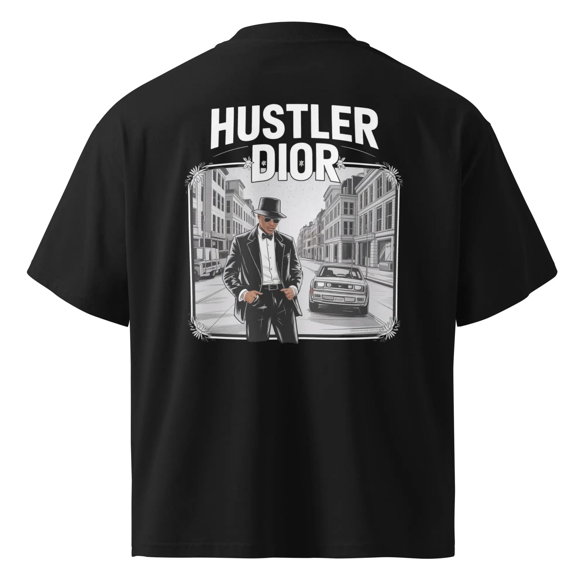 Stomp the Yard Unisex organic oversized high neck t-shirt.