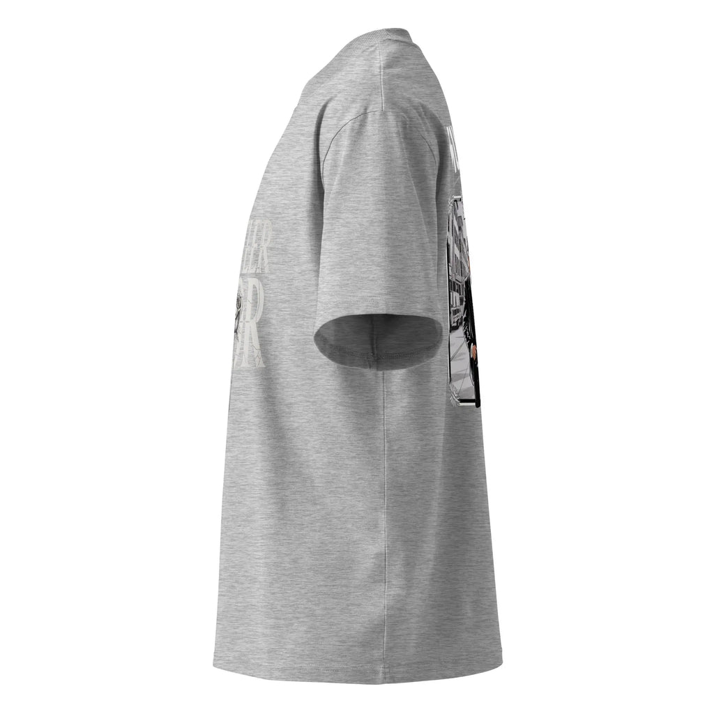 Stomp the Yard Unisex organic oversized high neck t-shirt.