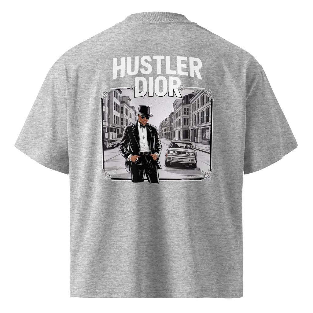 Stomp the Yard Unisex organic oversized high neck t-shirt.