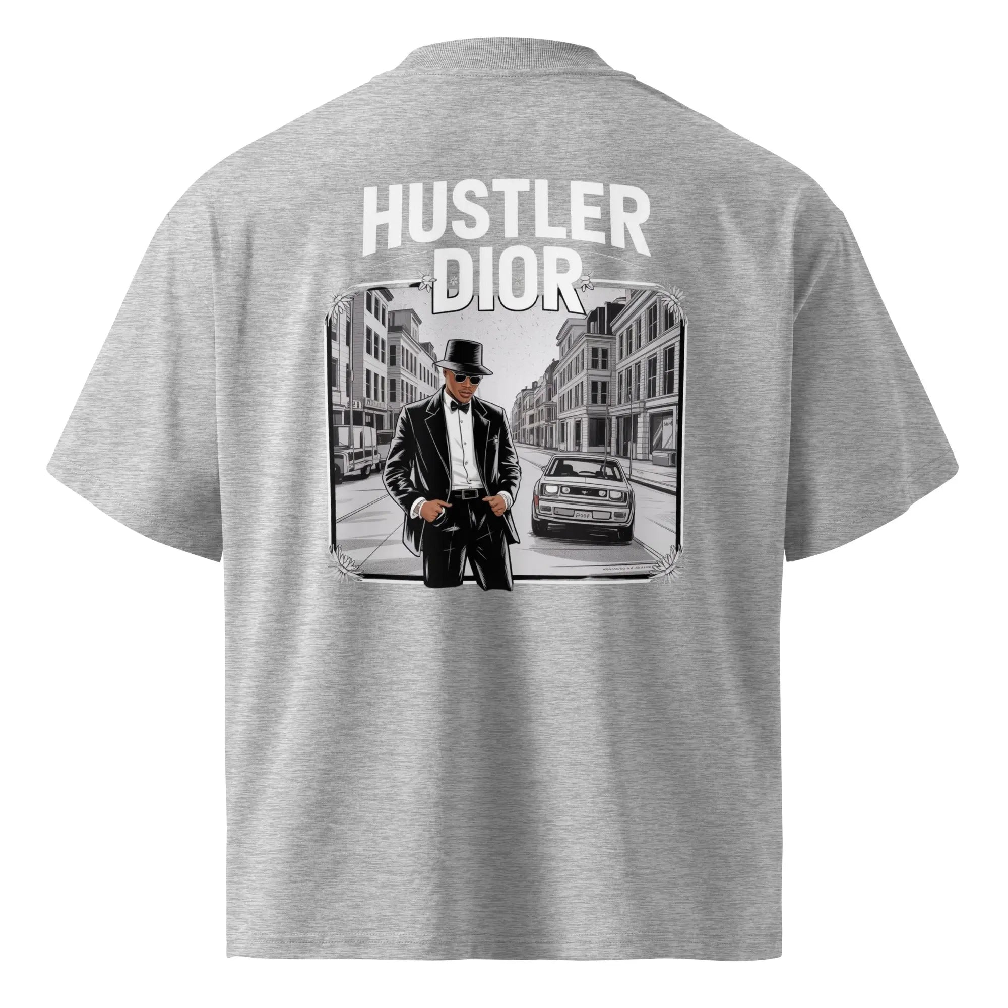 Stomp the Yard Unisex organic oversized high neck t-shirt.