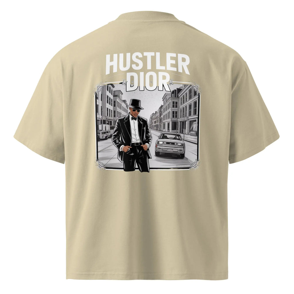 Stomp the Yard Unisex organic oversized high neck t-shirt.