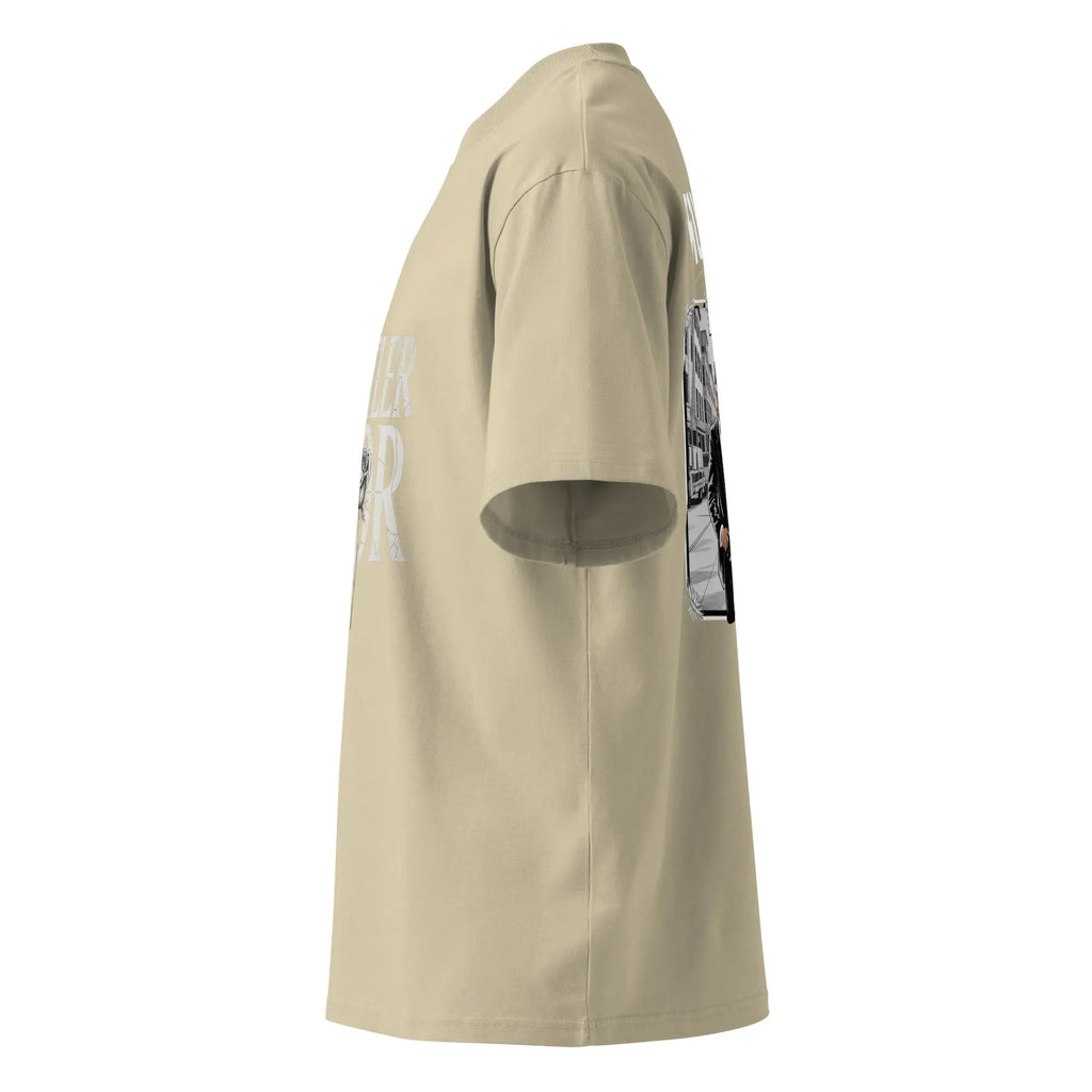 Stomp the Yard Unisex organic oversized high neck t-shirt.