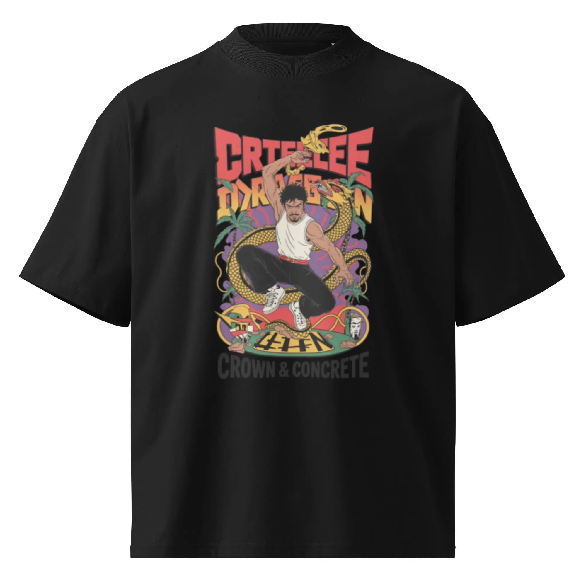 Swerve God “Glow Master” Bruce Leeroy Tee – Harlem Kung - Funk Edition - Hustler Dior