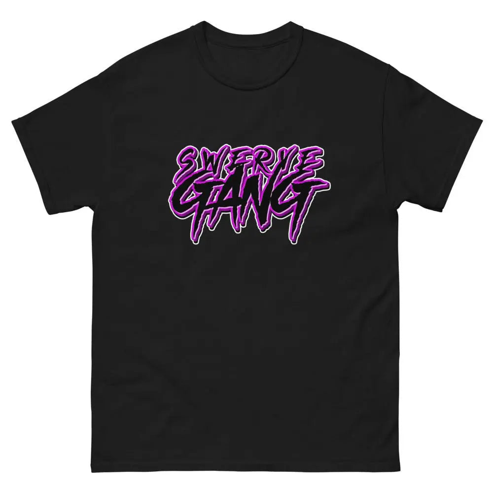 SwerveGang Purp Men's heavyweight tee.