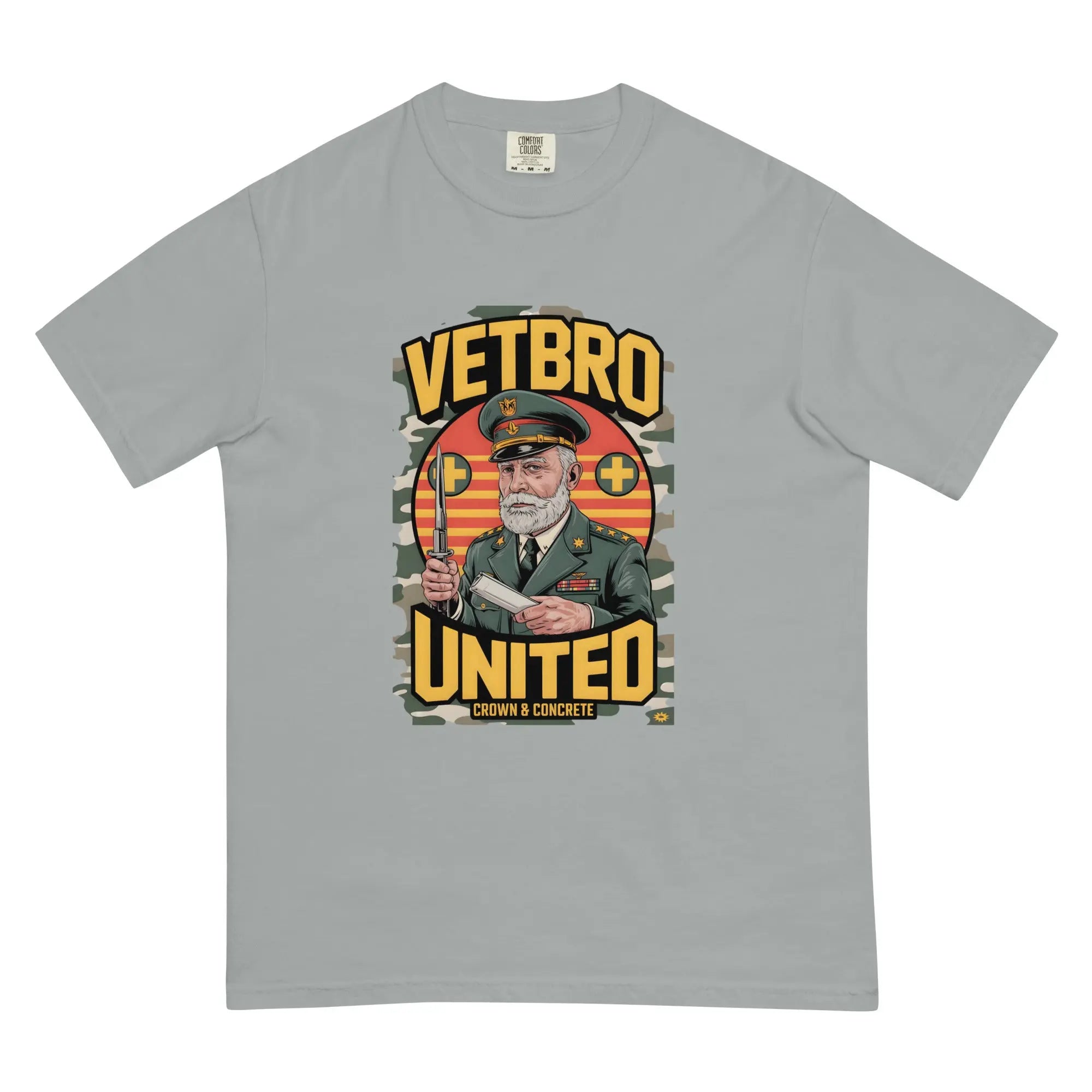 "Vetbros United Miltok" T-Shirt | Veteran & Military TikTok Graphic Tee - Hustler Dior
