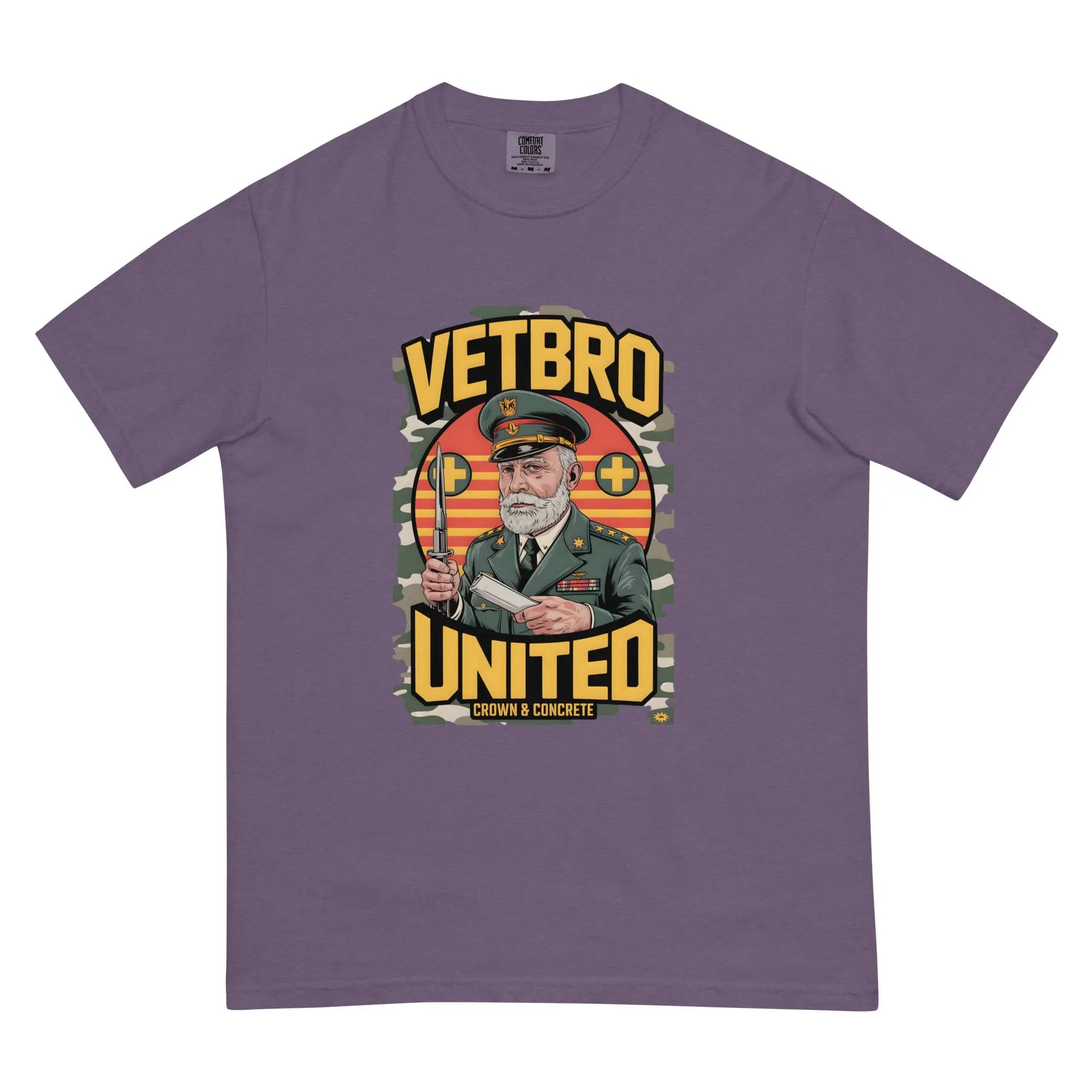 "Vetbros United Miltok" T-Shirt | Veteran & Military TikTok Graphic Tee - Hustler Dior