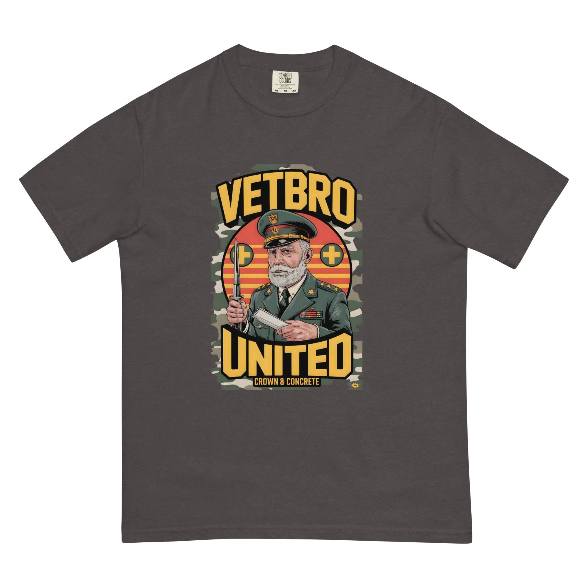 "Vetbros United Miltok" T-Shirt | Veteran & Military TikTok Graphic Tee - Hustler Dior