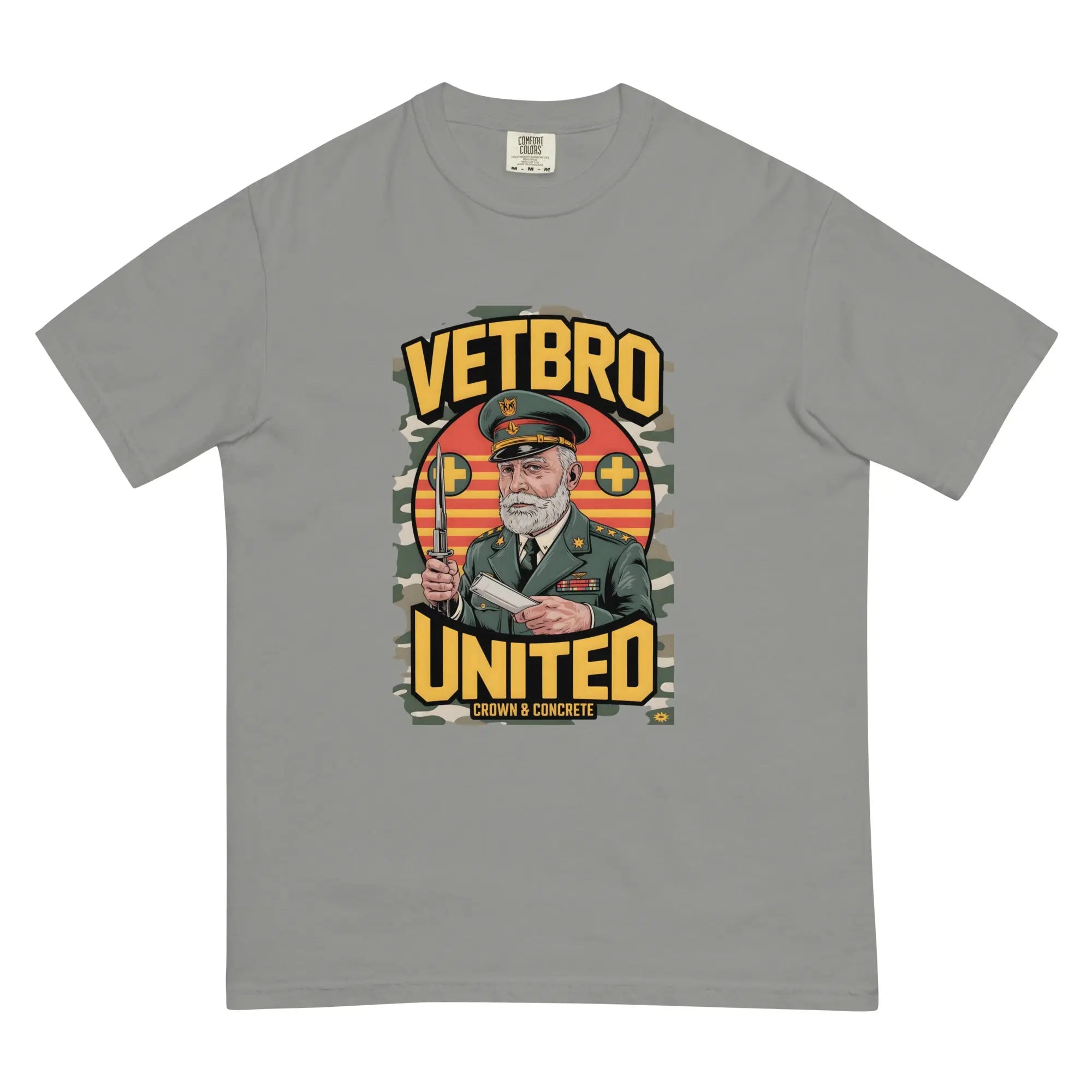 "Vetbros United Miltok" T-Shirt | Veteran & Military TikTok Graphic Tee - Hustler Dior