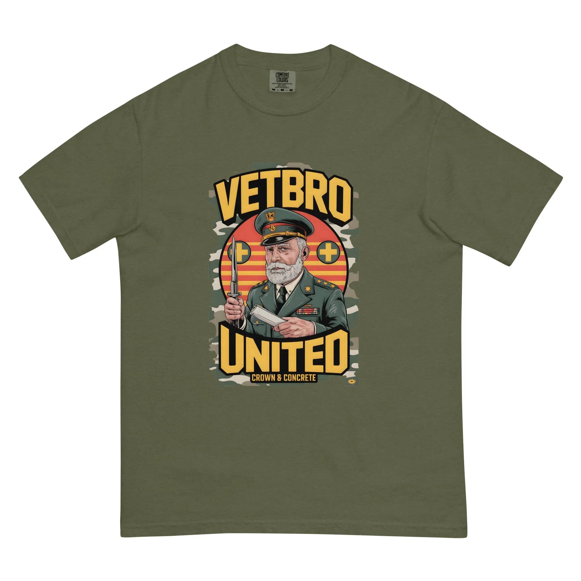 "Vetbros United Miltok" T-Shirt | Veteran & Military TikTok Graphic Tee - Hustler Dior