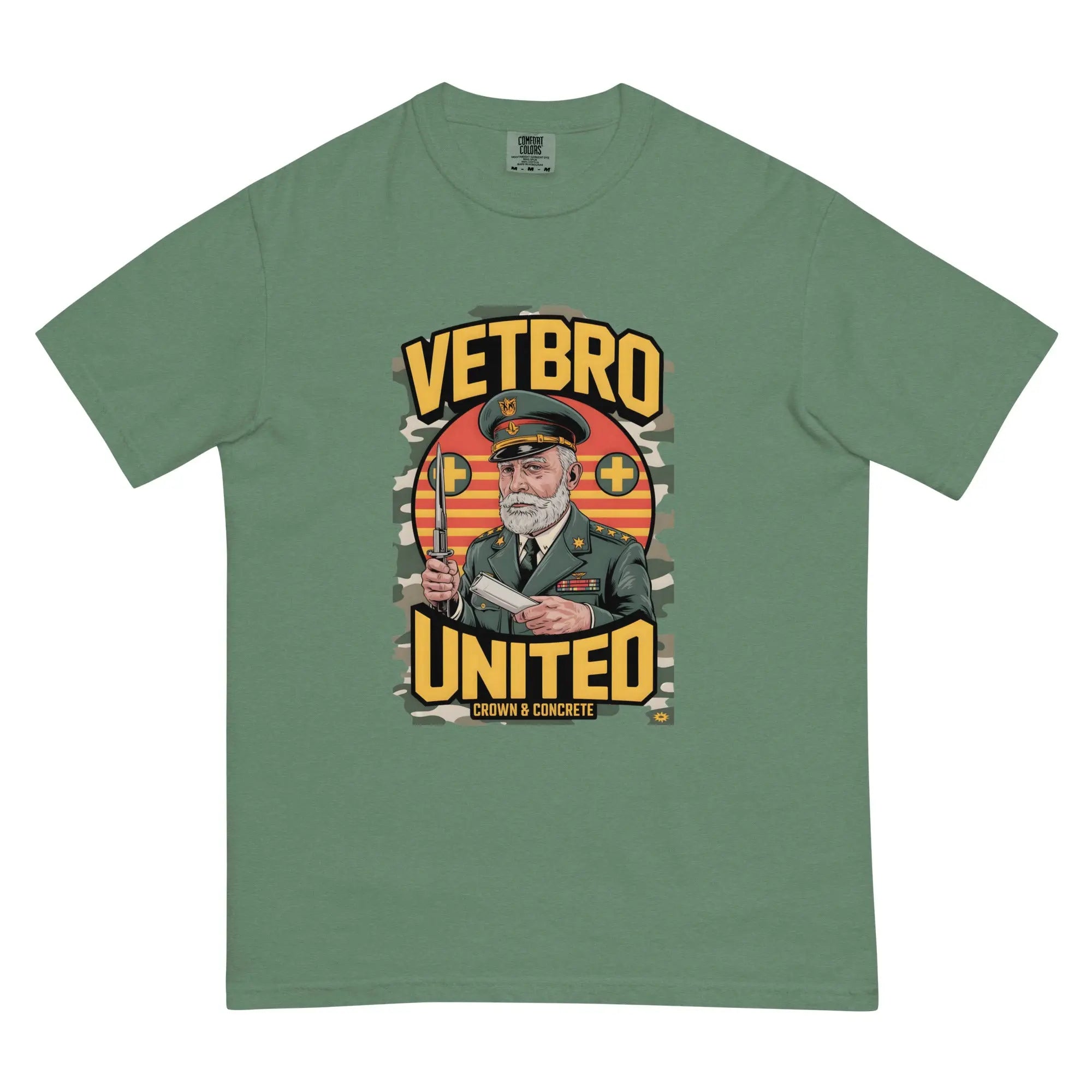 "Vetbros United Miltok" T-Shirt | Veteran & Military TikTok Graphic Tee - Hustler Dior