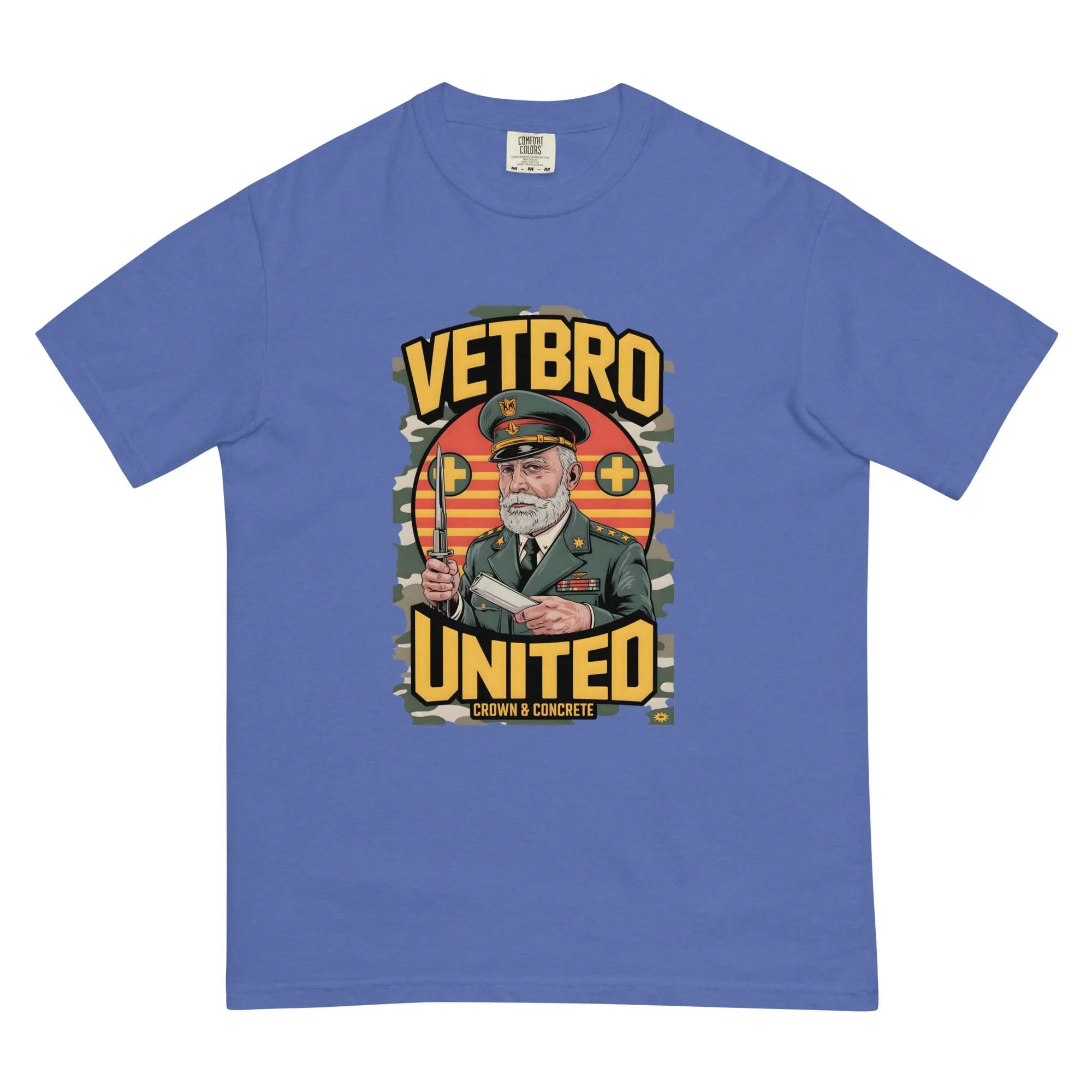 "Vetbros United Miltok" T-Shirt | Veteran & Military TikTok Graphic Tee - Hustler Dior