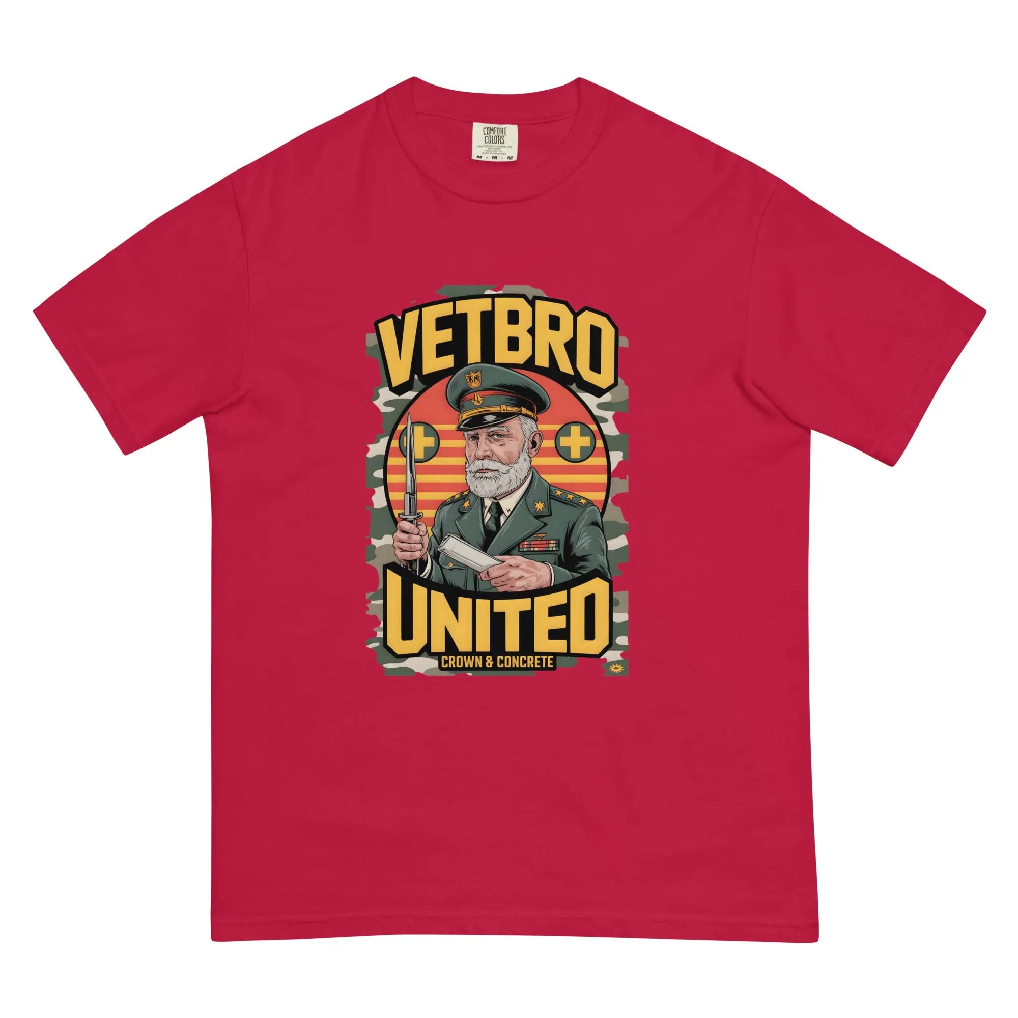 "Vetbros United Miltok" T-Shirt | Veteran & Military TikTok Graphic Tee - Hustler Dior