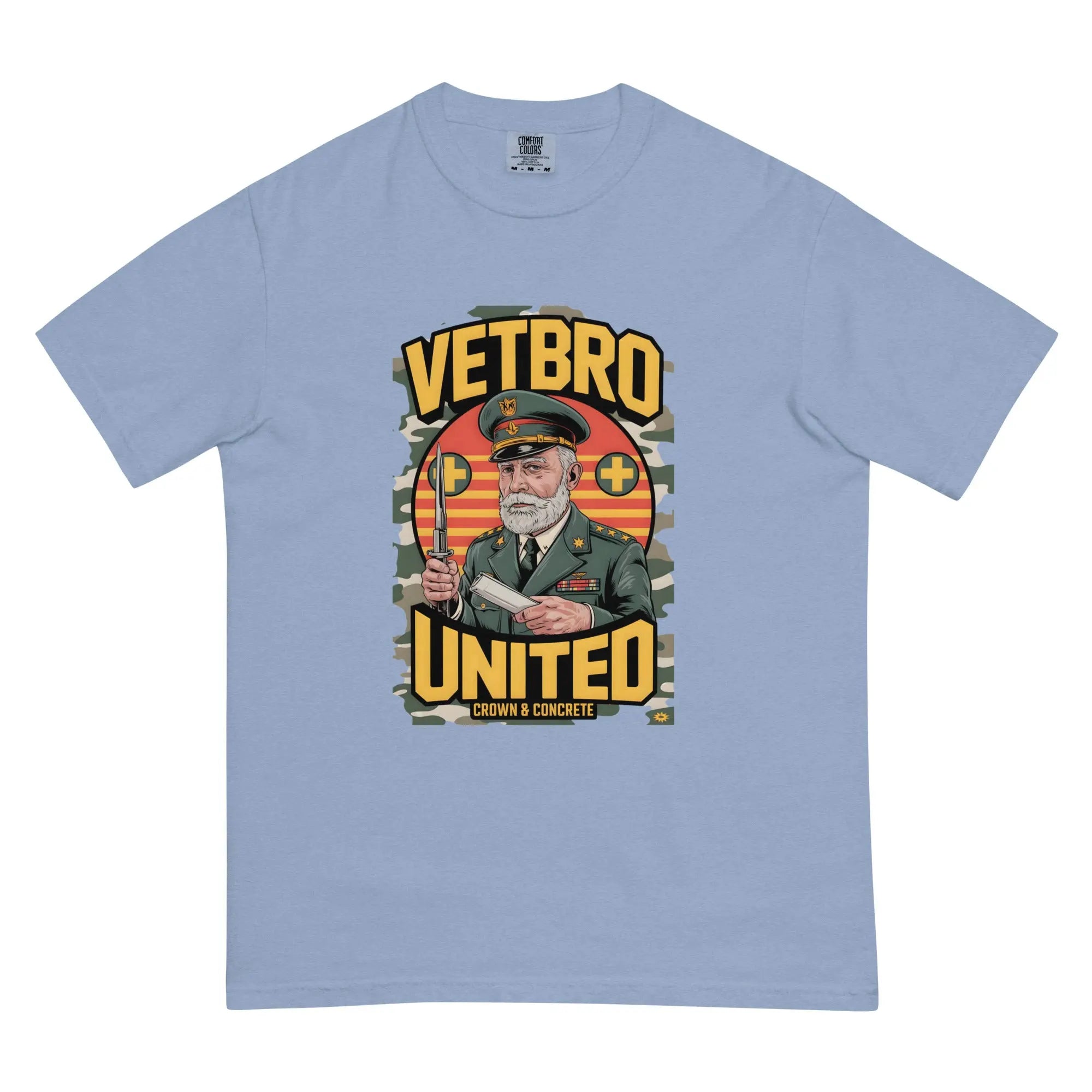 "Vetbros United Miltok" T-Shirt | Veteran & Military TikTok Graphic Tee - Hustler Dior