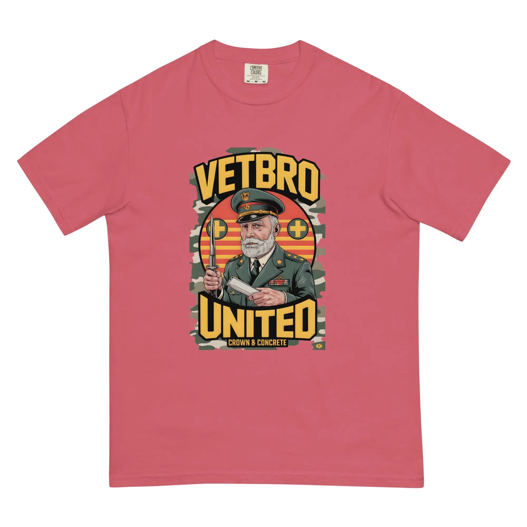 "Vetbros United Miltok" T-Shirt | Veteran & Military TikTok Graphic Tee - Hustler Dior