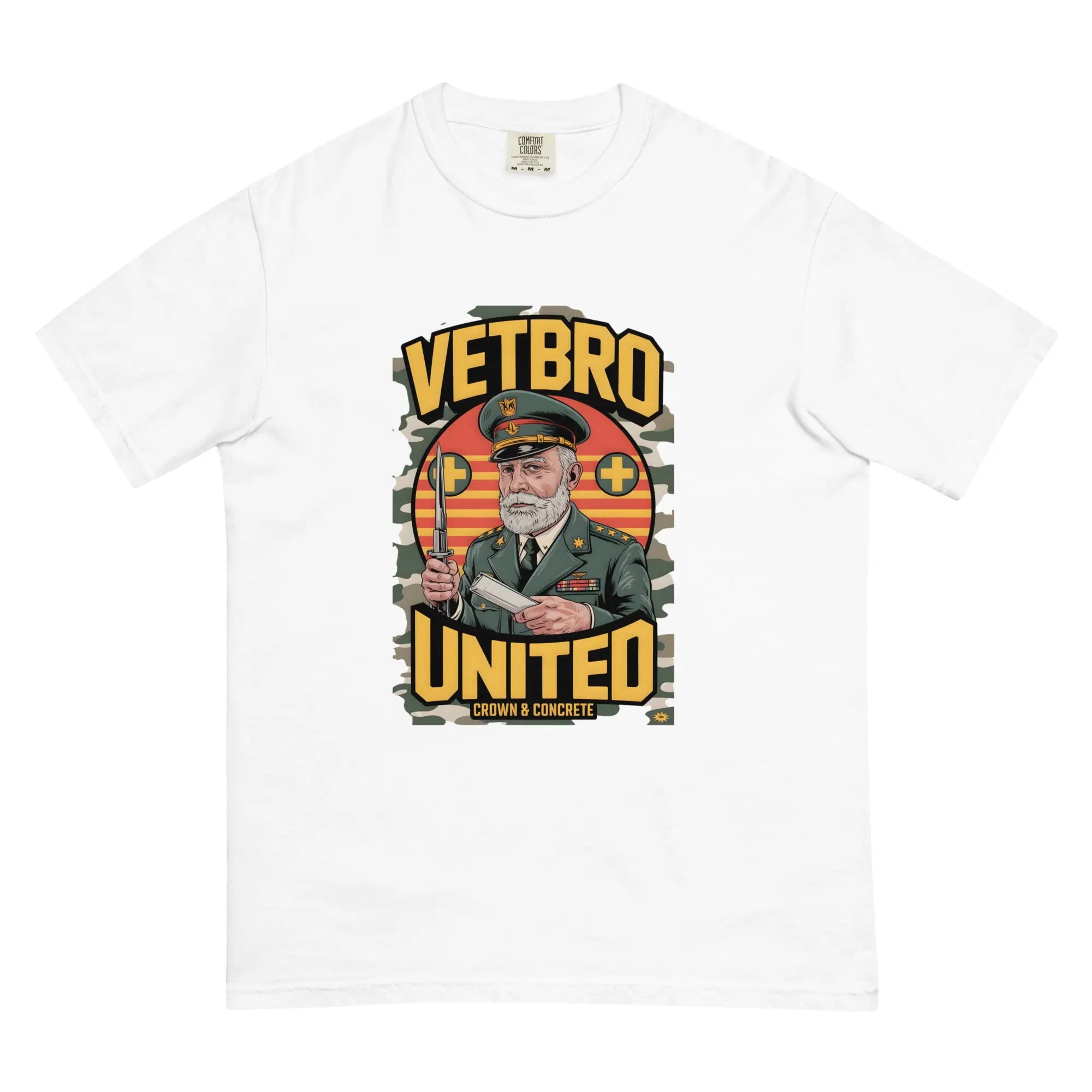 "Vetbros United Miltok" T-Shirt | Veteran & Military TikTok Graphic Tee - Hustler Dior