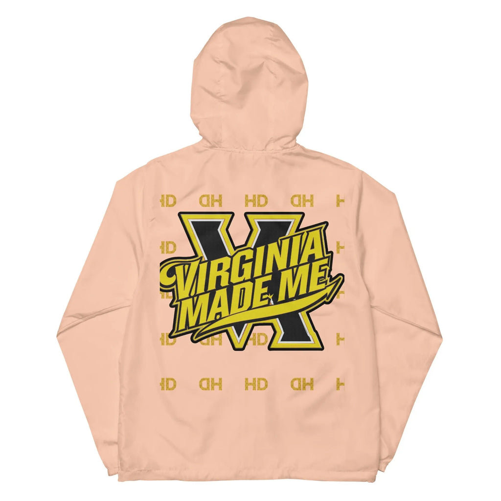 Virginia Bred Allstars Unisex lightweight zip up windbreaker.